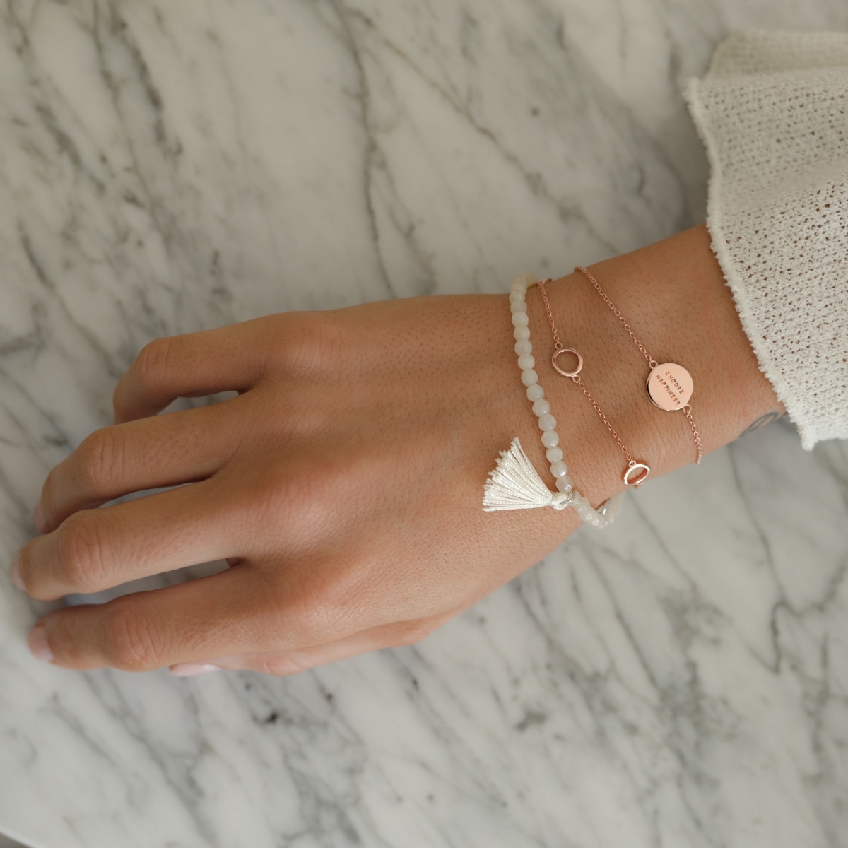 Glanzstücke München Gliederarmband »G279« aus Sterling Silber