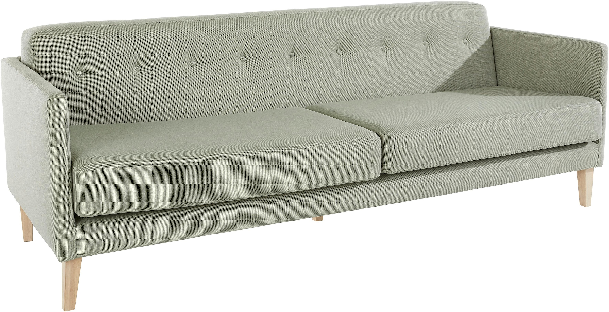 andas 3-Sitzer »Raadal«, in skandinavischem Design, Knopfheftung, Design by Morten Georgsen