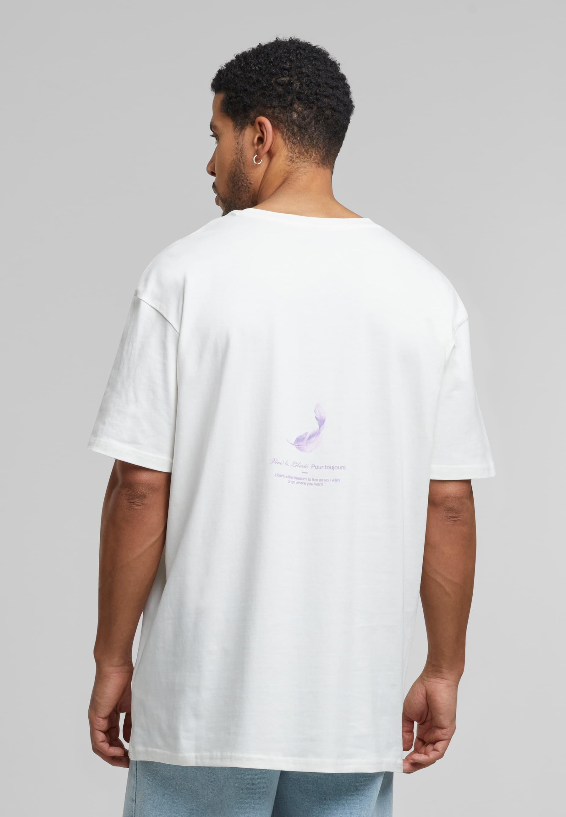 Upscale by Mister Tee Kurzarmshirt »Upscale by Mister Tee Herren Vive la Liberte Oversize Tee«, (1 tlg.)
