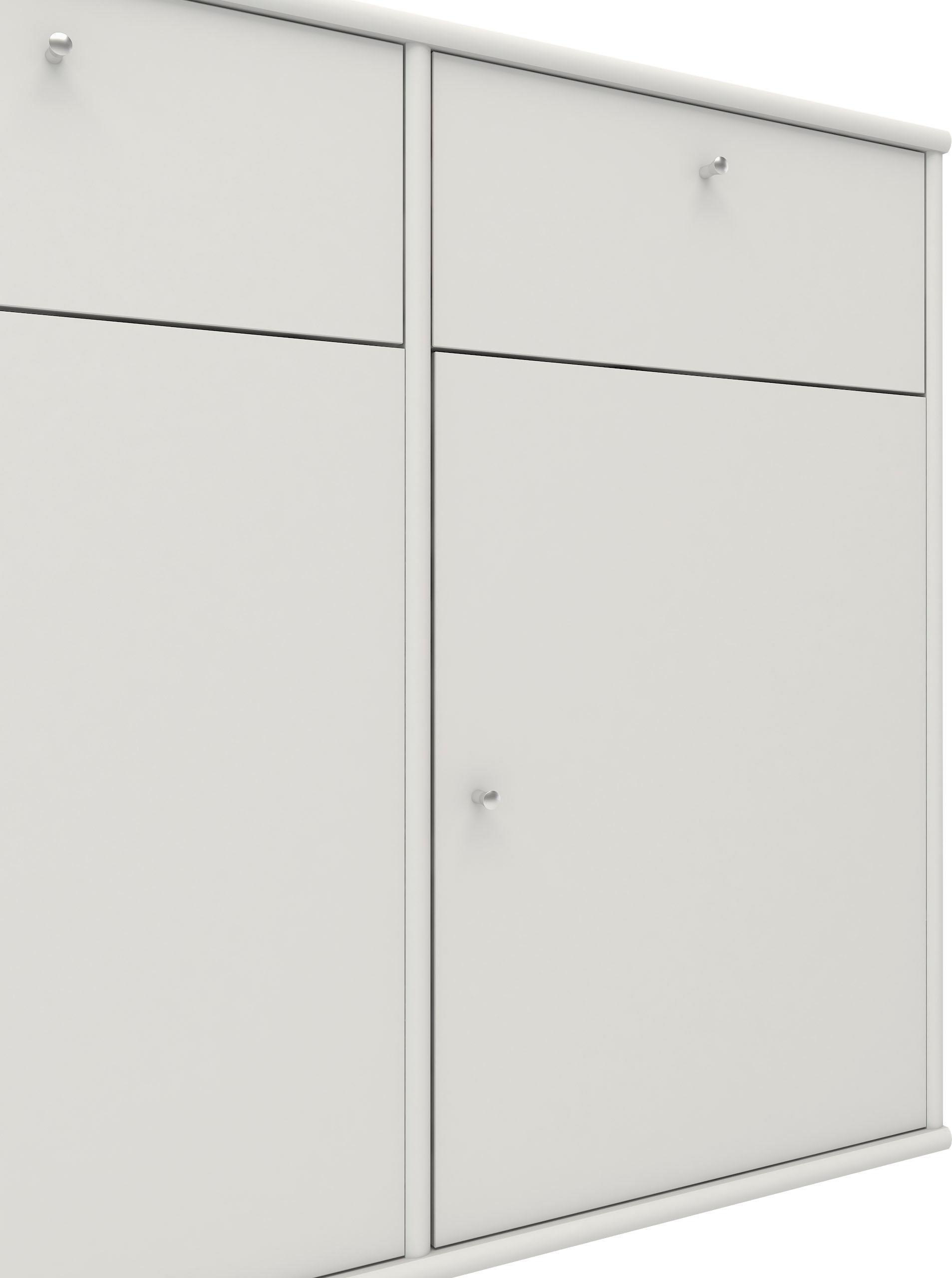 Hammel Furniture Sideboard »Mistral, Hochwertig Schrank, hängend/stehend montierbar«, mit Türen und Schubladen, B: 177 cm, anpassungsbar Designmöbel
