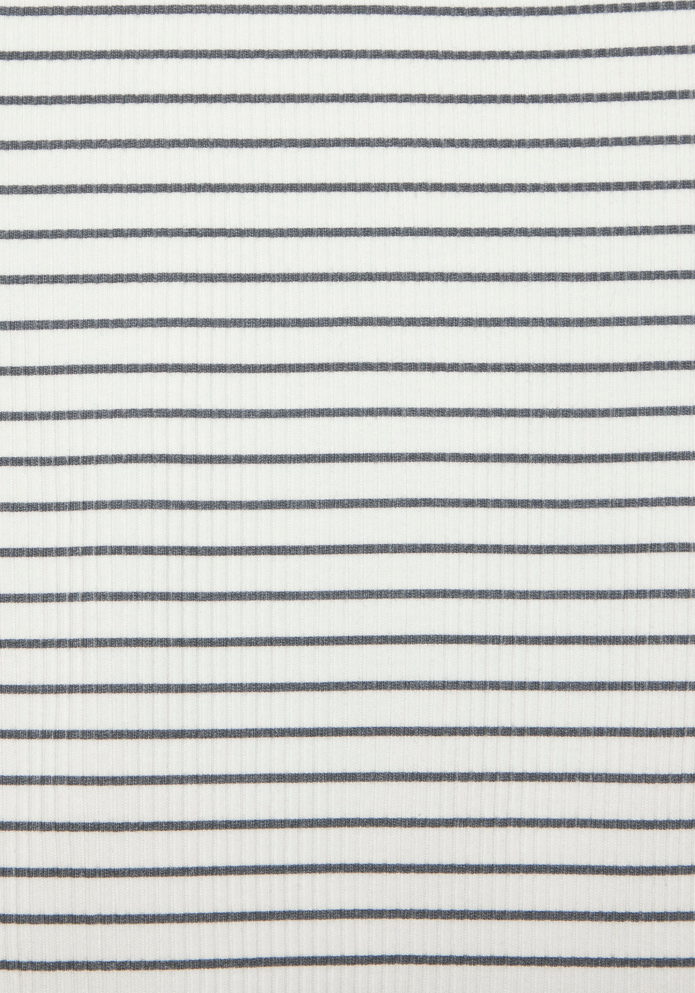 LASCANA Langarmshirt aus Rippware, Streifenshirt