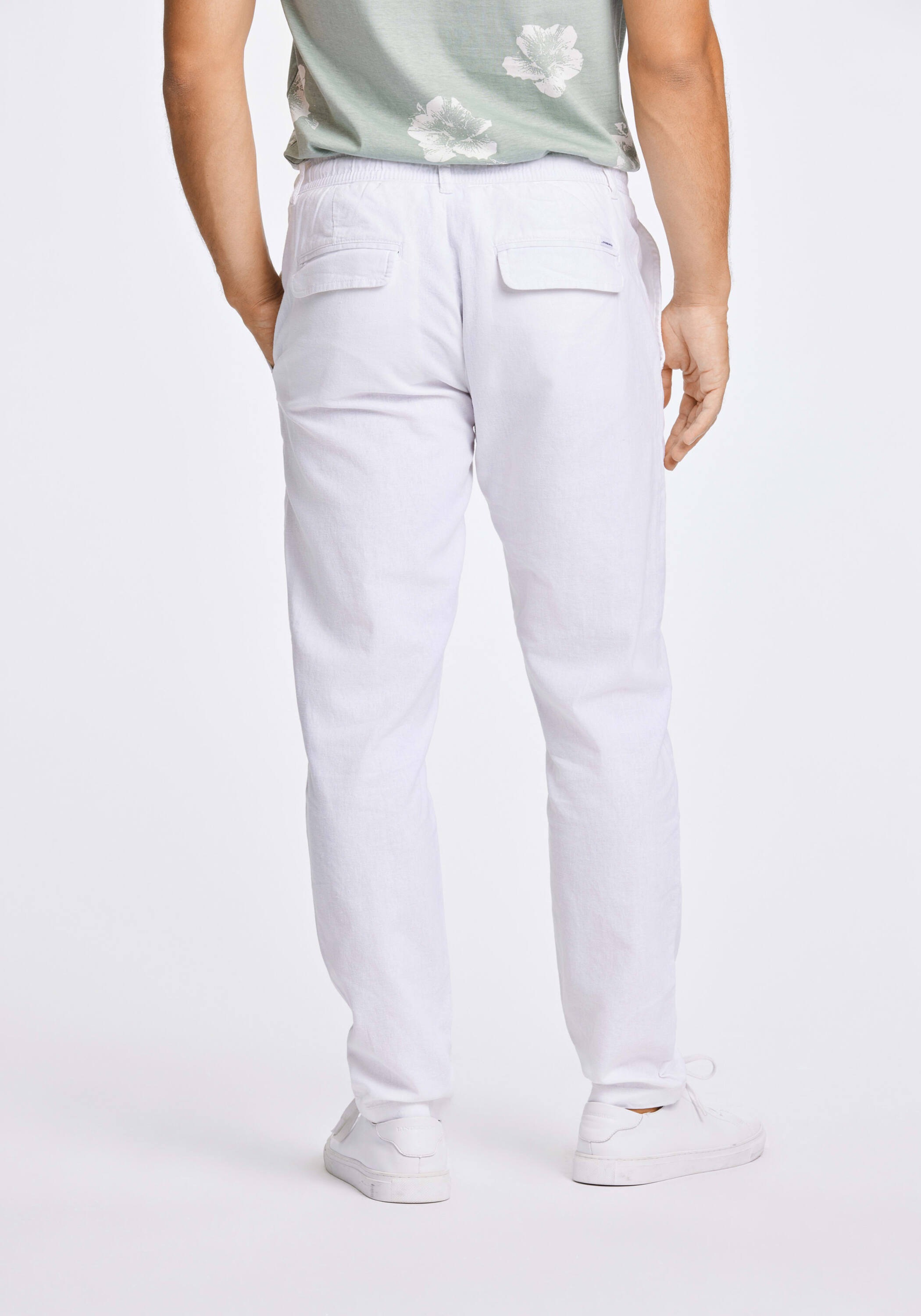 LINDBERGH Leinenhose "Leinenhose Tapered Fit" günstig online kaufen