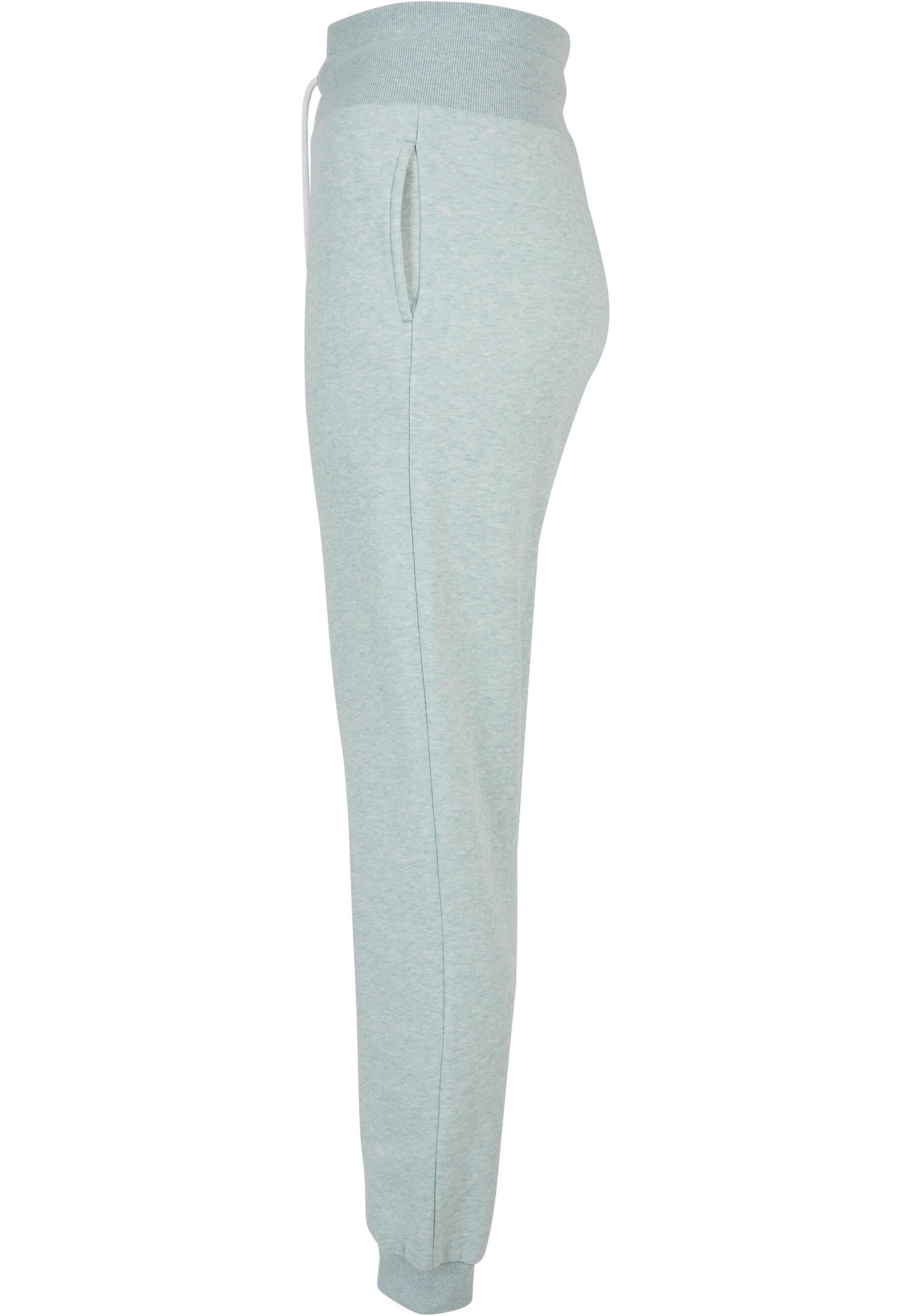 URBAN CLASSICS Stoffhose »Urban Classics Damen Ladies High Waist Color Melange Sweat Pants«, (1 tlg.)