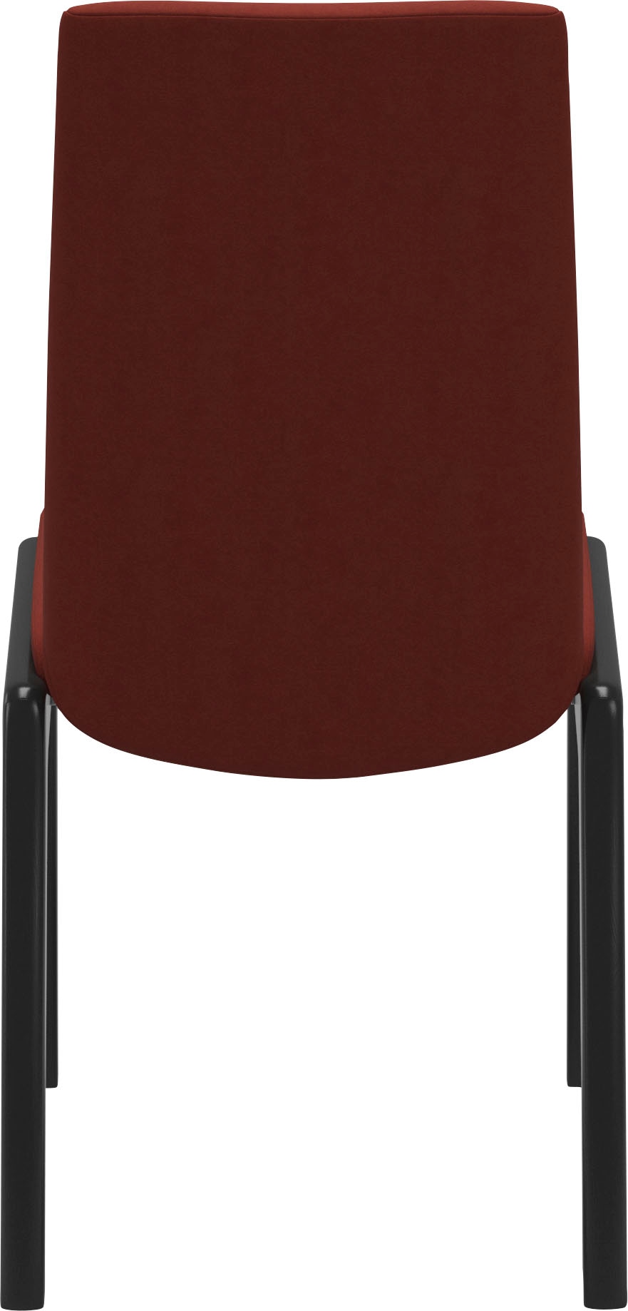 Stressless® Polsterstuhl »Laurel« () Low Back, Größe M, mit abgerundeten Beinen in Schwarz