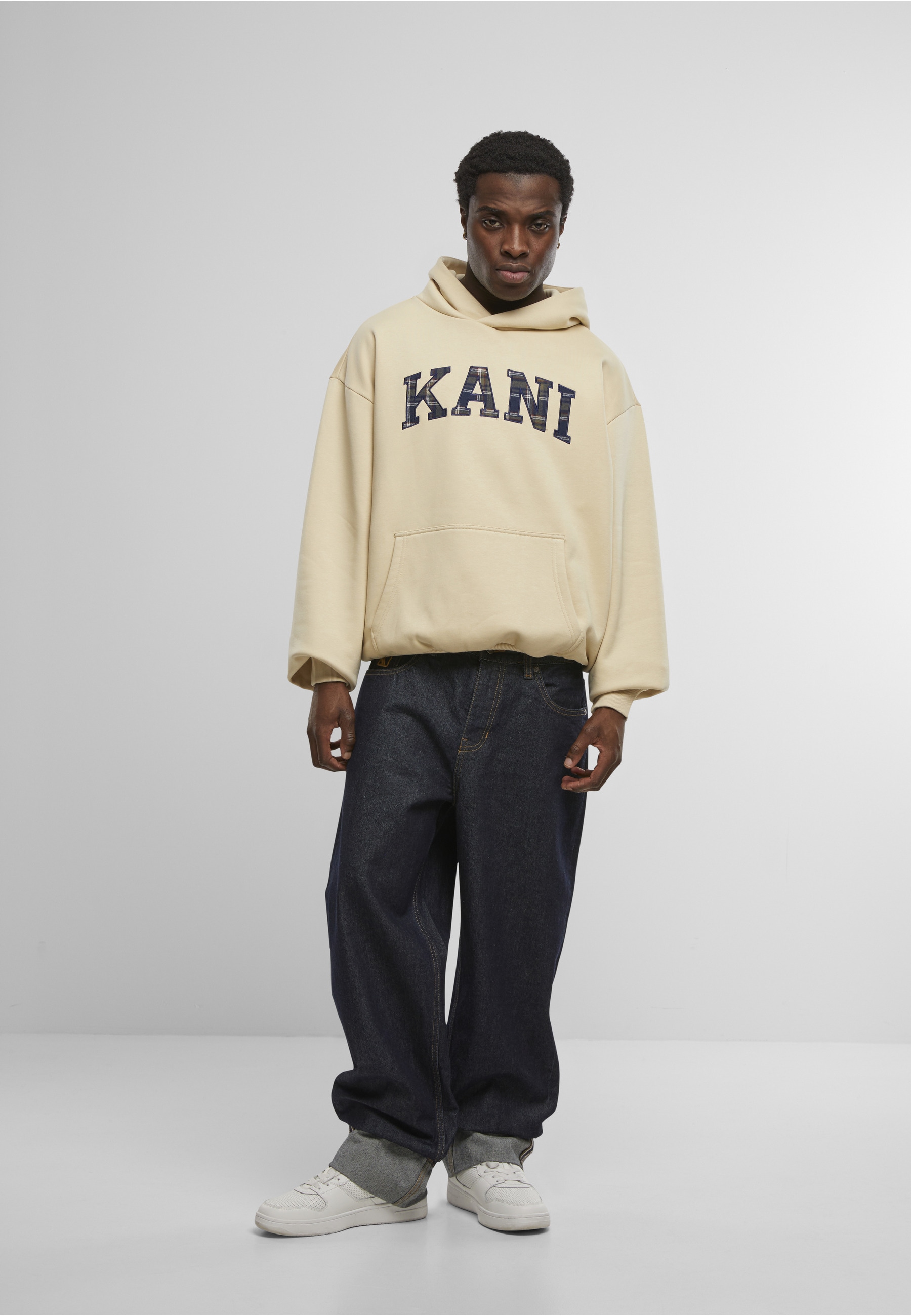 Karl Kani Kapuzensweatshirt »Karl Kani Serif Check Os Hoodie«, 1

