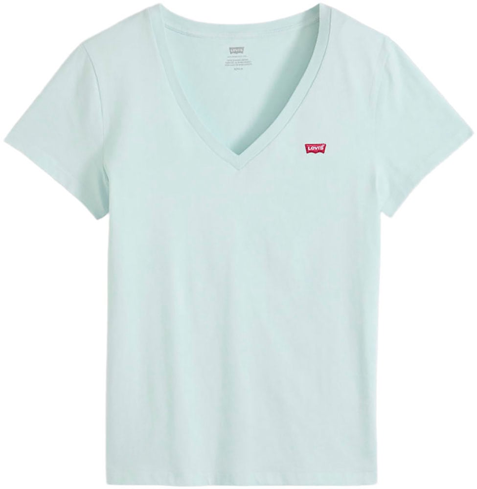 Levis V-Shirt "Perfect Tee" mit kleinem Batwing- Logo günstig online kaufen