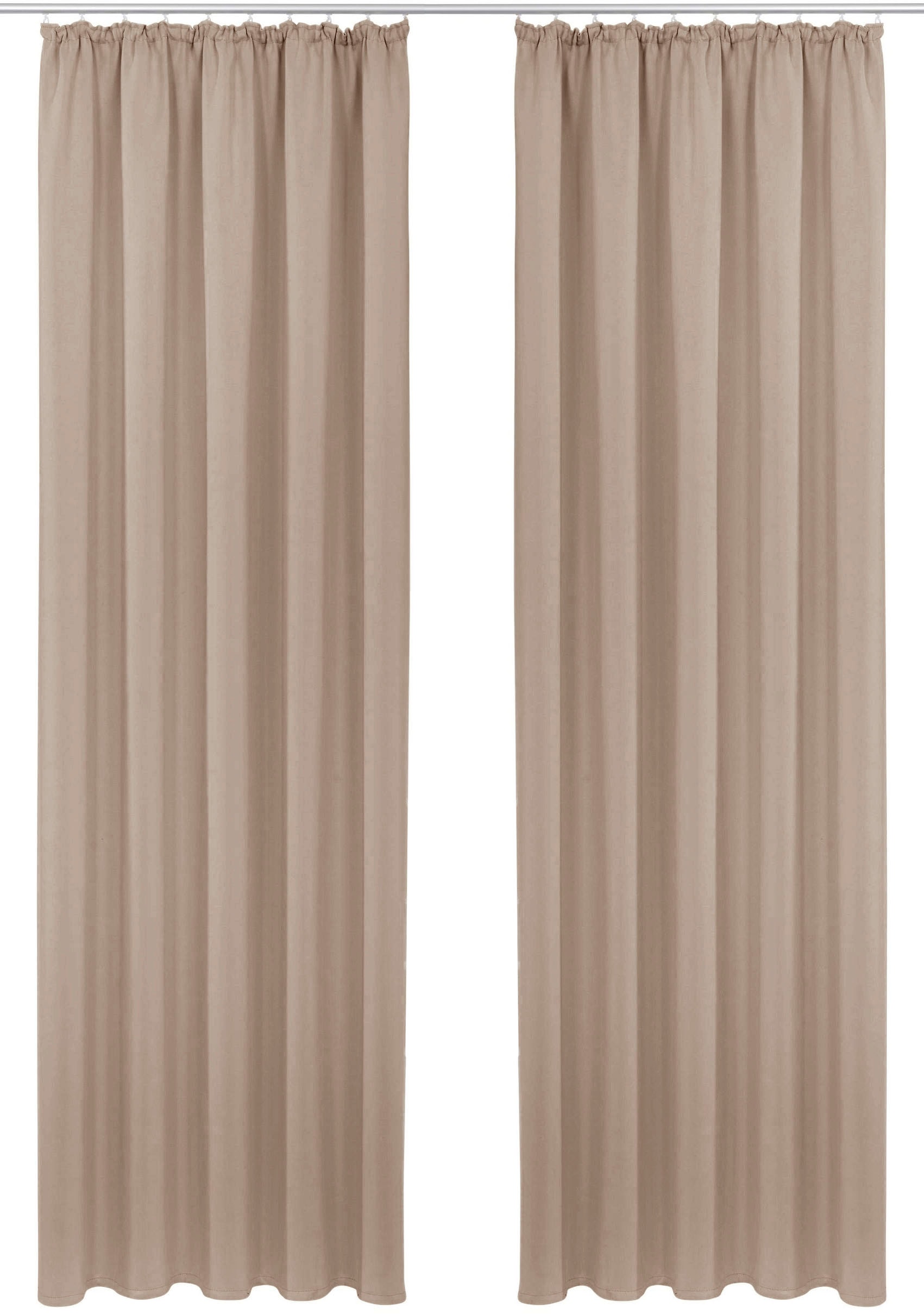 my home Gardine »SOLA«, (1 St.), Breite:130 cm oder 270 cm,1 Schal, einfarbig, Verdunkelung, Überbreite