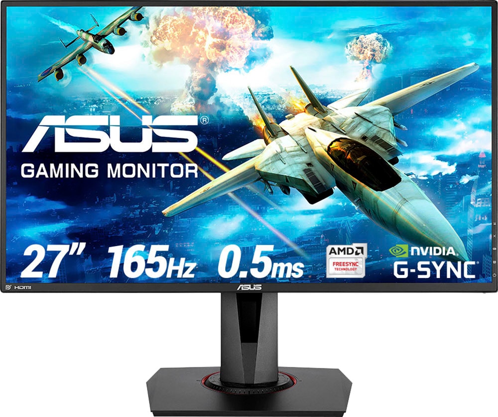 Asus Gaming-Monitor »VG278QR«, 69 cm/27 Zoll, 1920 x 1080 px, Full HD, 0,5 ms Reaktionszeit, 165 Hz