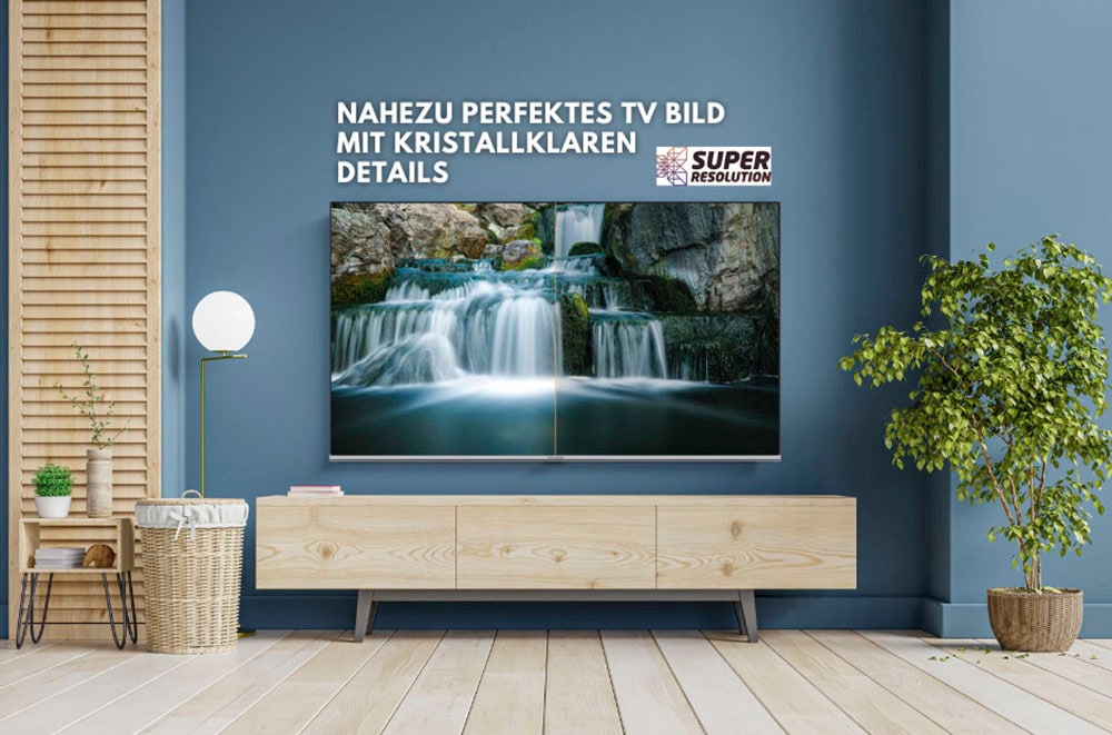 Hanseatic QLED-Fernseher »65Q850UDS«, 4K Ultra HD, Android TV