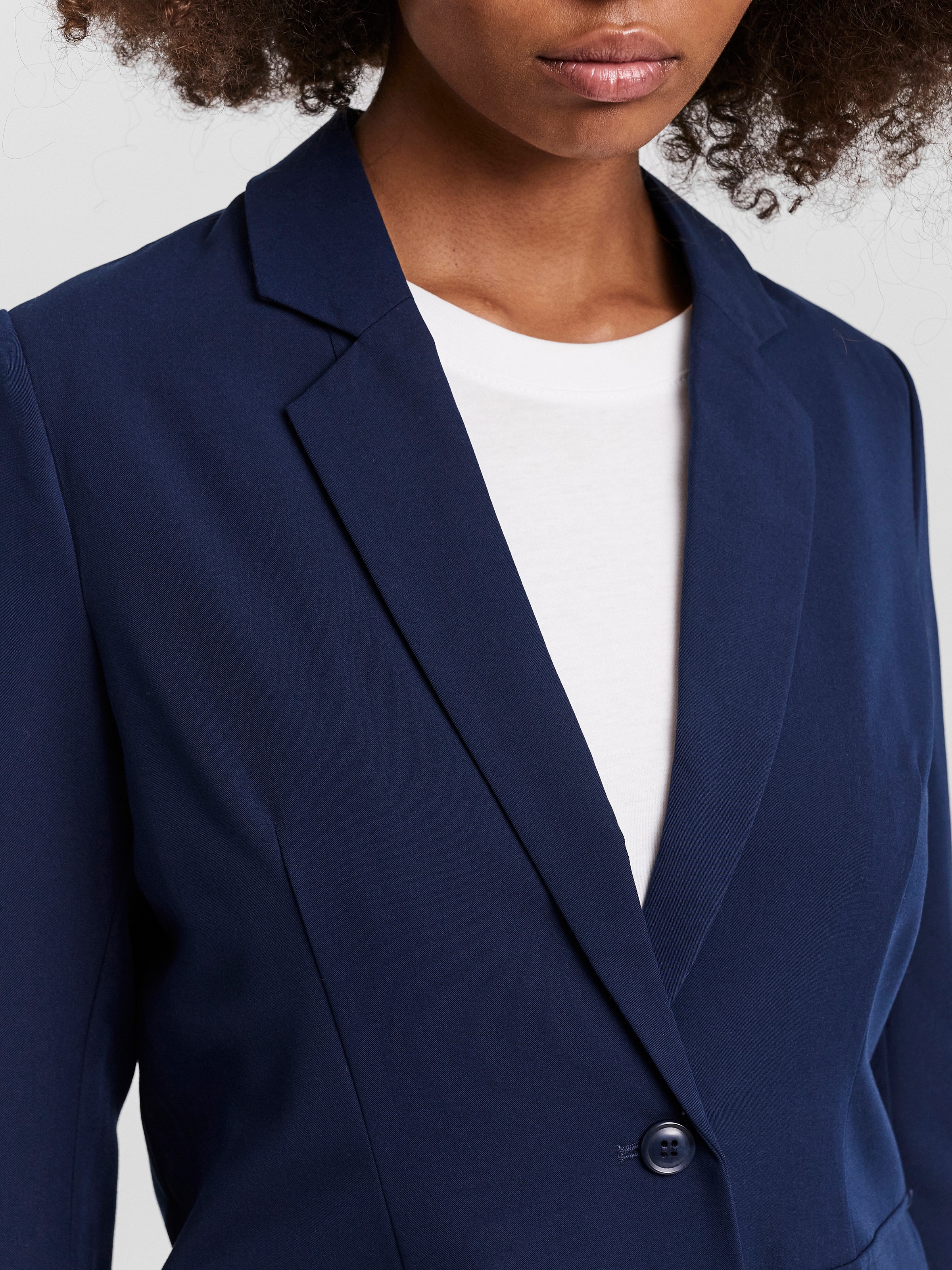 Thumbnail - Vero Moda Longblazer "VMZELDA LS LOOSE BLAZER NOOS" lässige Form, 1-Knopf Verschluss