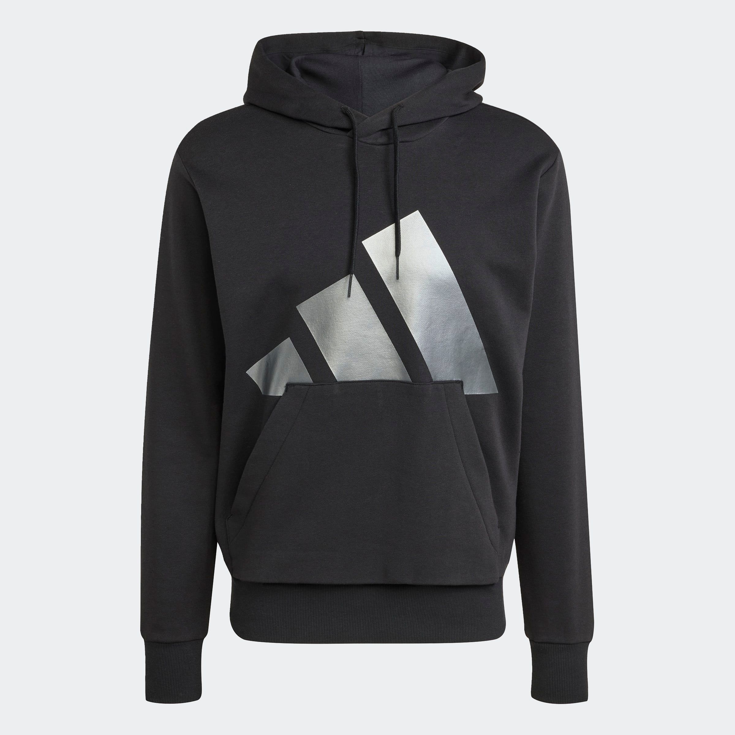 adidas Sportswear Kapuzensweatshirt »HOLIDAY 3S HOODIE«, mit großem BOS Branding, festliches Design, mit Rundhalsausschnitt
