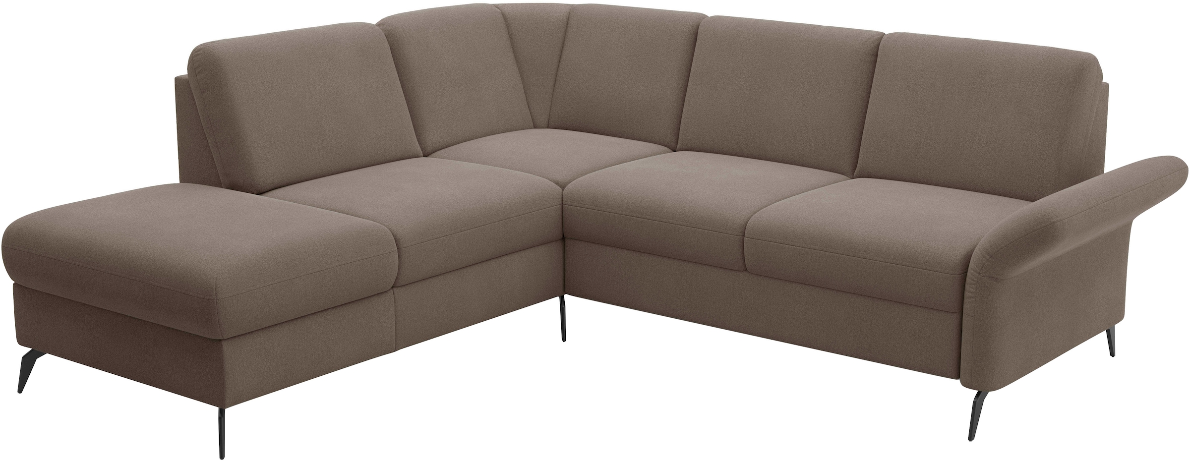 Home affaire Ecksofa »Rochelle«, wahlweise mit Bettfunktion, Bettkasten und Armteilverstellung