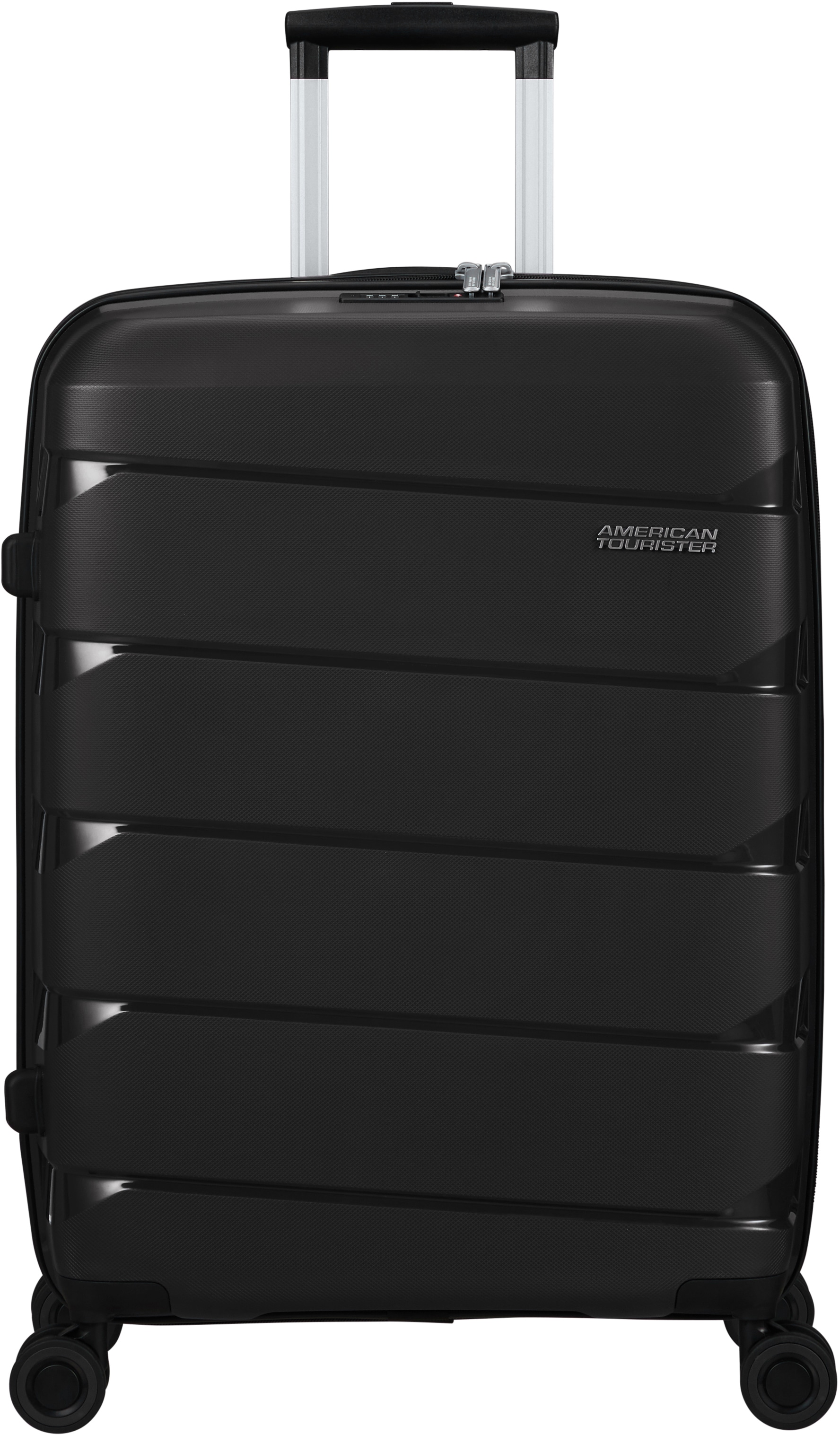 Hartschalen-Trolley "AIR MOVE, in verschiedenen Farben und Größen", AMERICAN TOURISTER, schwarz, Polypropylen, unifarben, Koffer, Koffer Reisegepäck