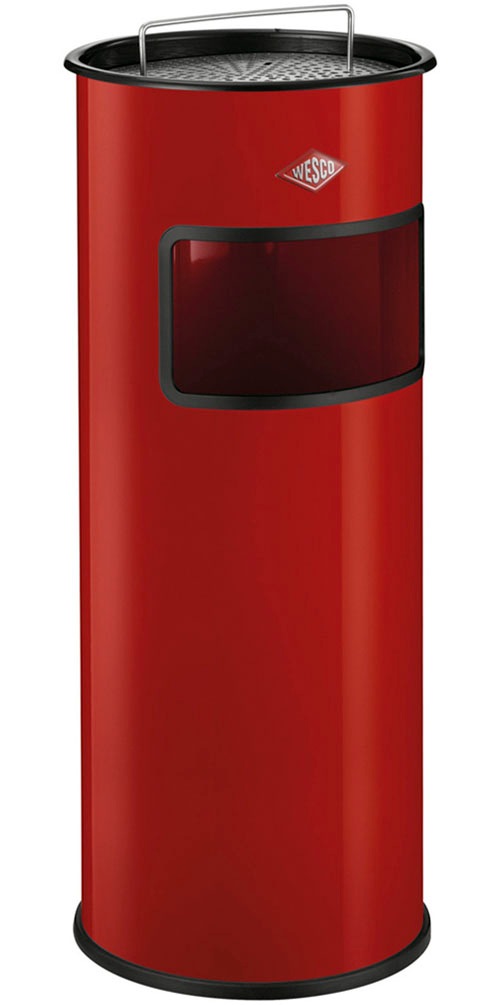 WESCO Aschenbecher 1 Behälter Standascher mit Sieb, 24 Liter günstig online kaufen
