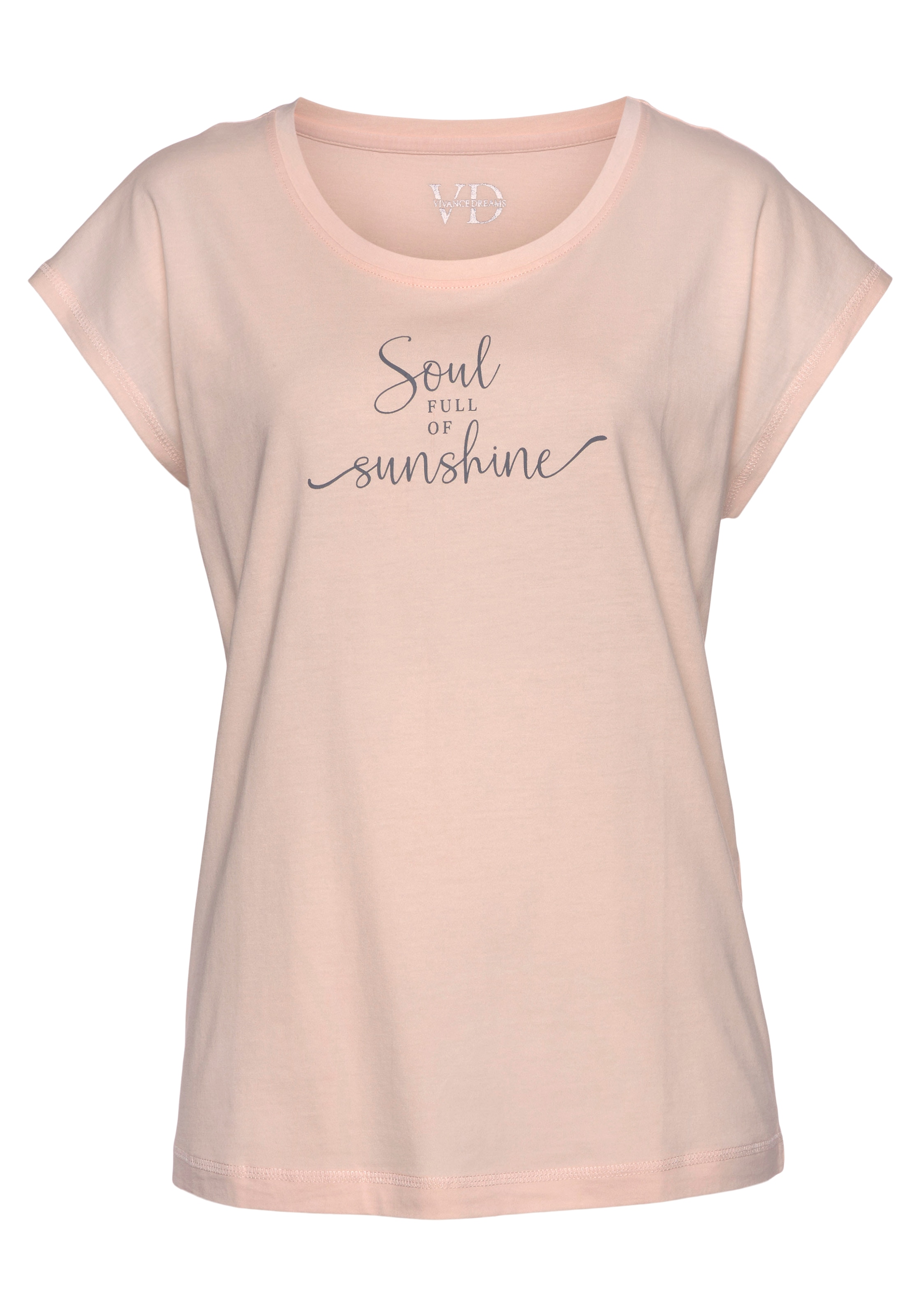 Vivance Dreams T-Shirt, mit Sommer-Statementdruck