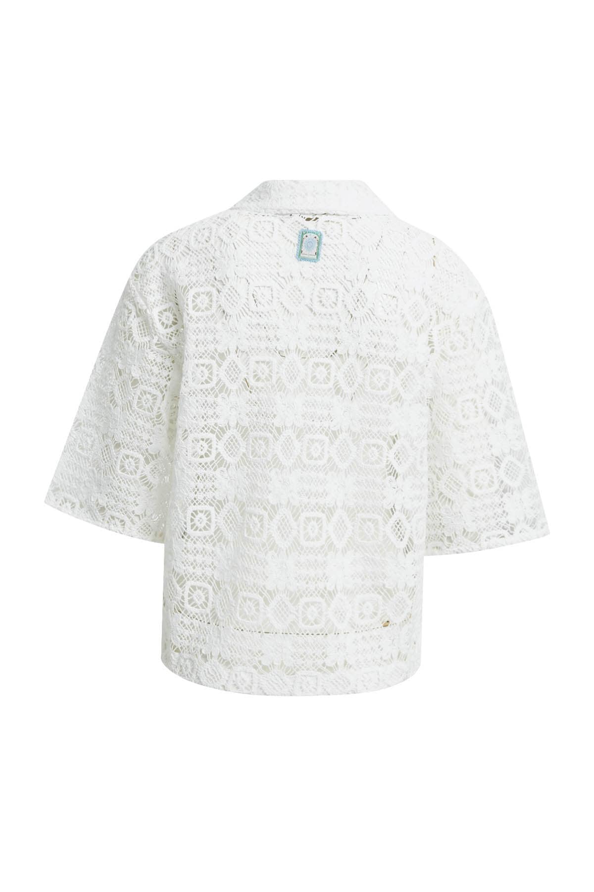 Smith & Soul Kurzarmbluse mit Baumwolle