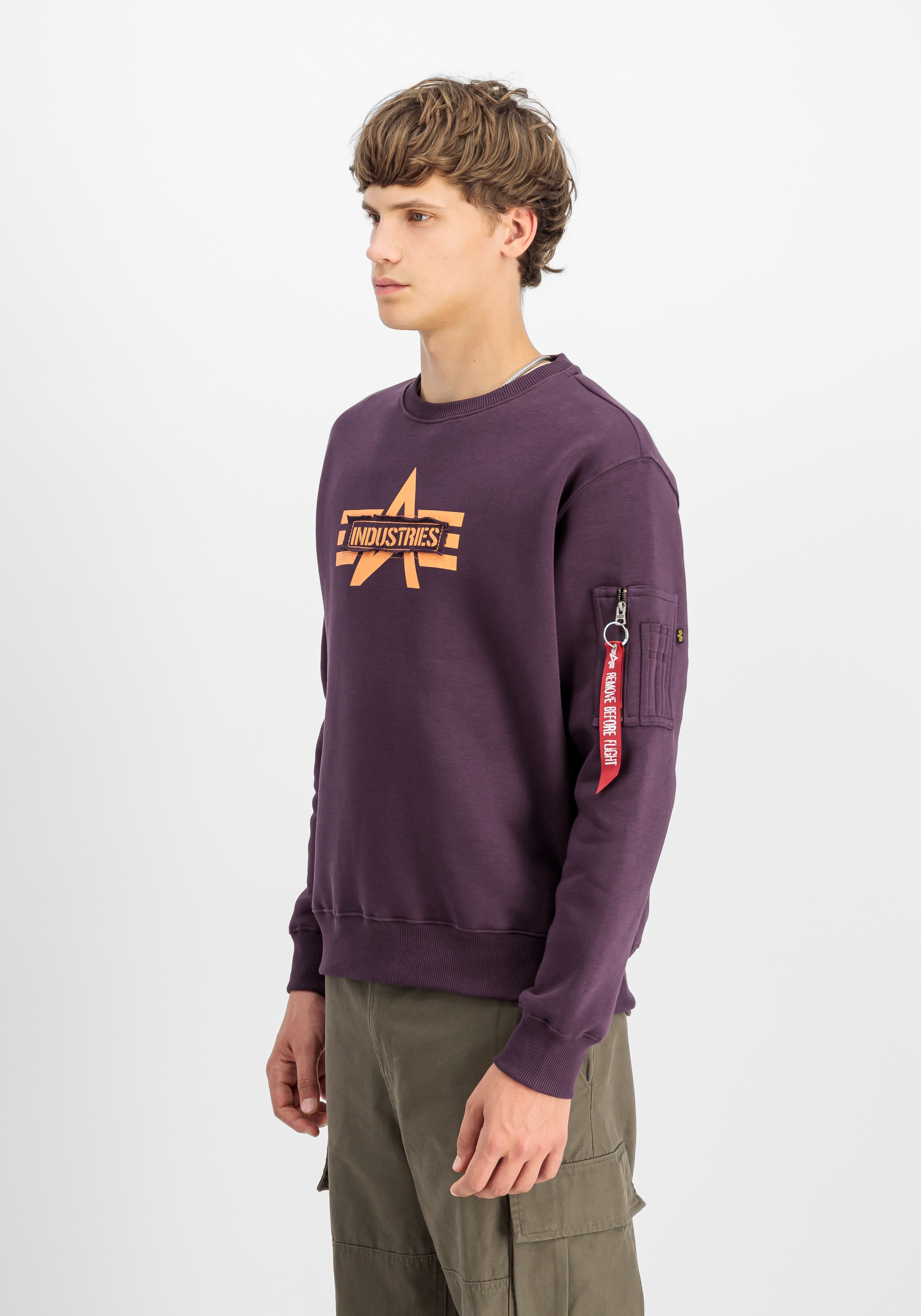 Alpha Industries Sweater »Logo Edge Sweatshirt«
