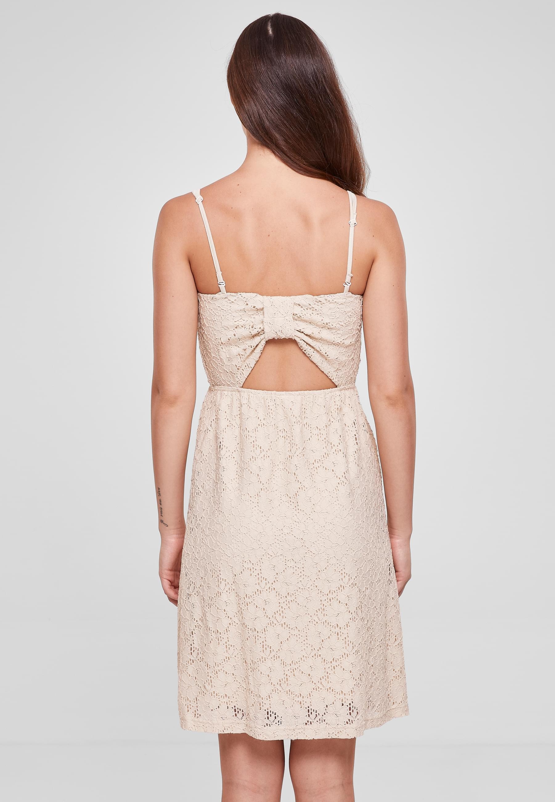 URBAN CLASSICS Shirtkleid »Urban Classics Damen Ladies Laces Dress«, (1 tlg.)