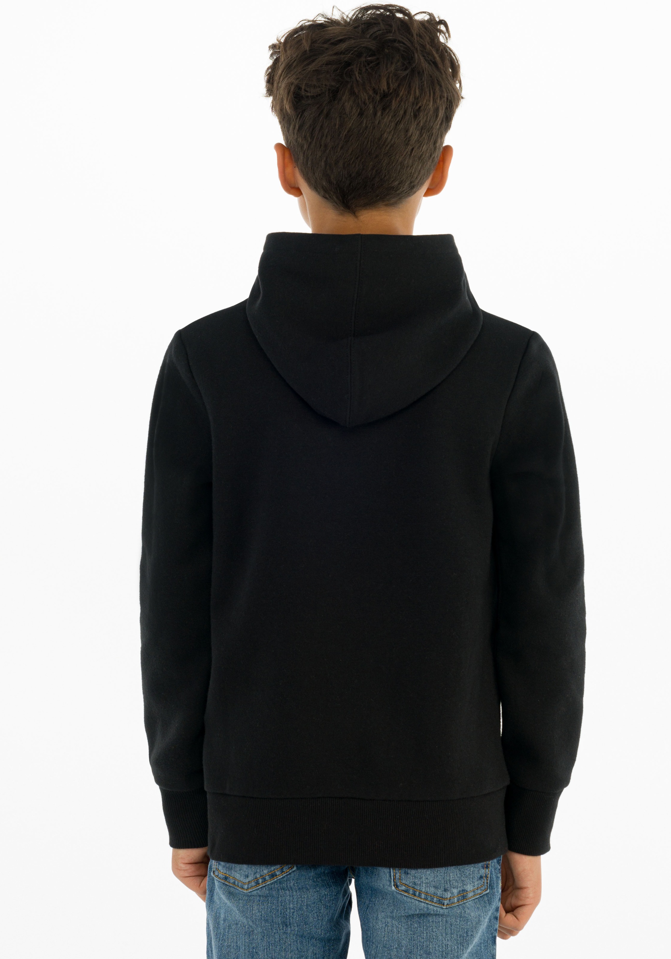 Levi's Kids Batwing Screenprint Hoodie Black 16 Years Boy 4