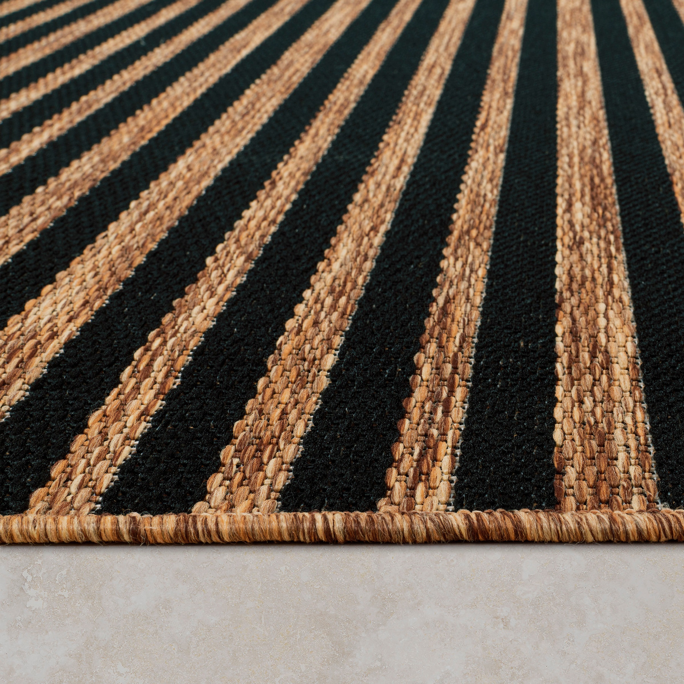 Paco Home Teppich »Illusion 328«, rechteckig, 4 mm Höhe, Flachgewebe, Scandi Look, In- und Outdoor geeignet