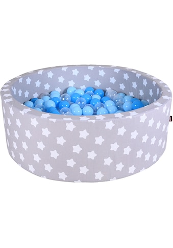 Knorrtoys ® Bällebad »minkštas Grey White Stars«...