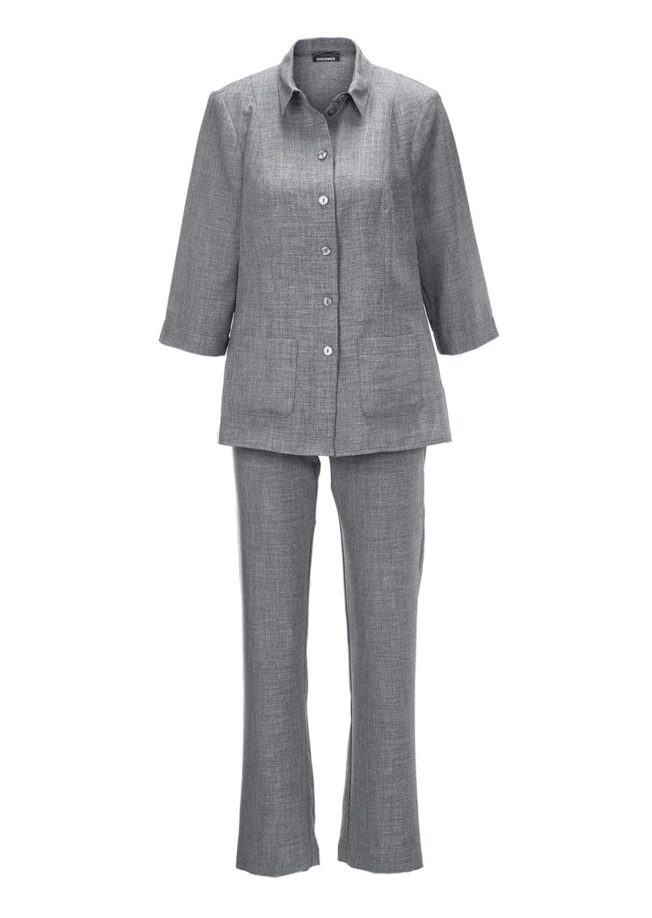 GOLDNER 2-in-1-Kleid "Leichthosenanzug in Leinenoptik" günstig online kaufen