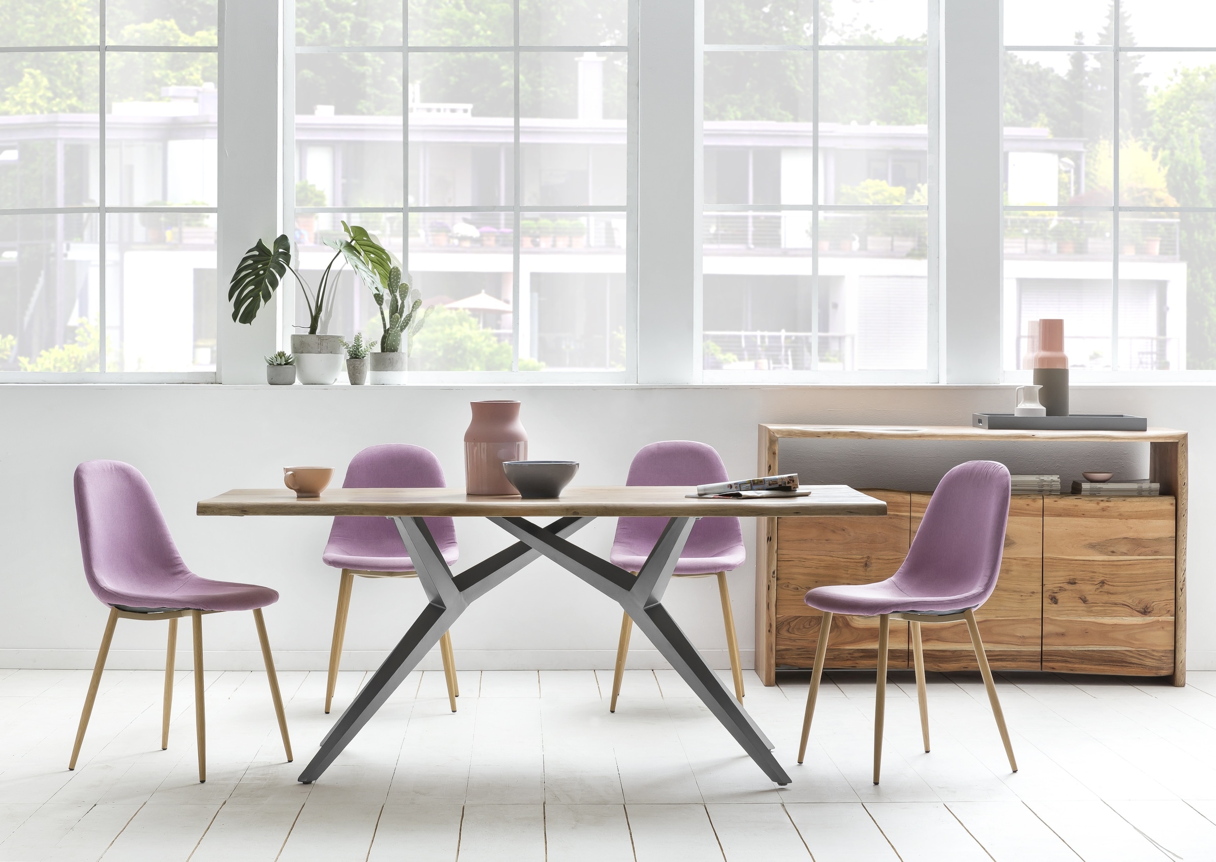 SIT Tischbein, (1 St.), extravagante Form