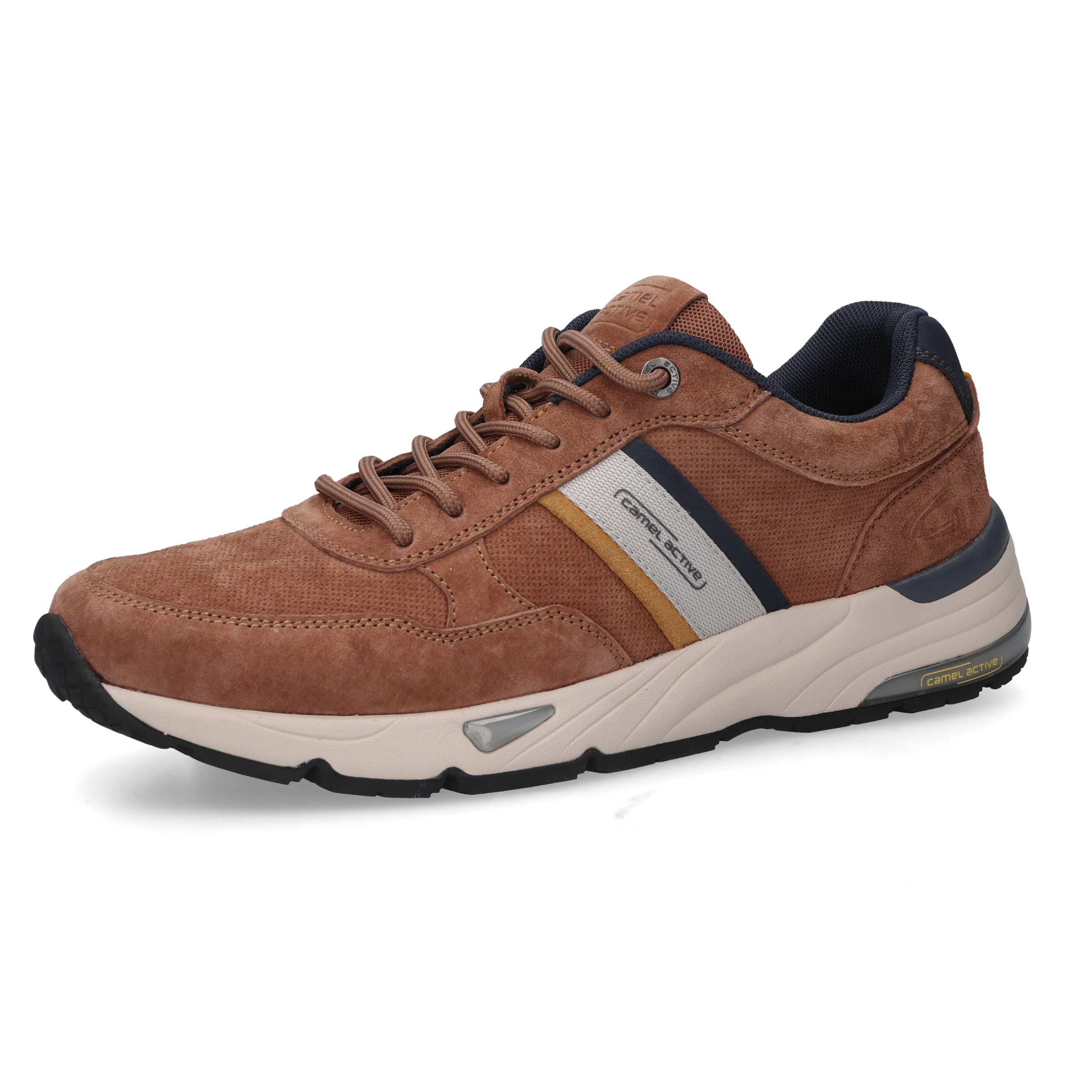 camel active Sneaker Schnürschuh, Freizeitschuh, Halbschuh mit Logoverzieru günstig online kaufen