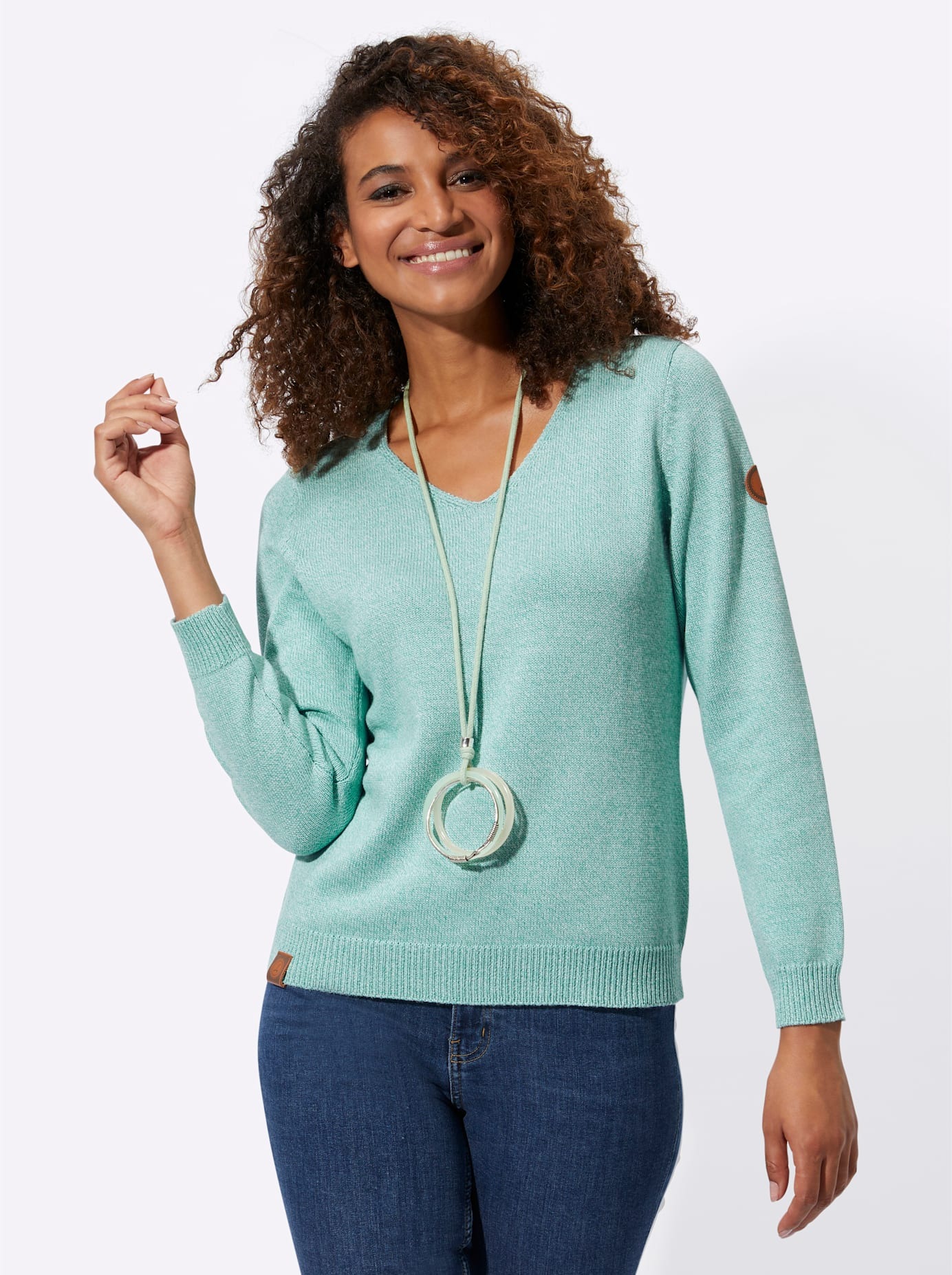 Casual Looks V-Ausschnitt-Pullover "Pullover"