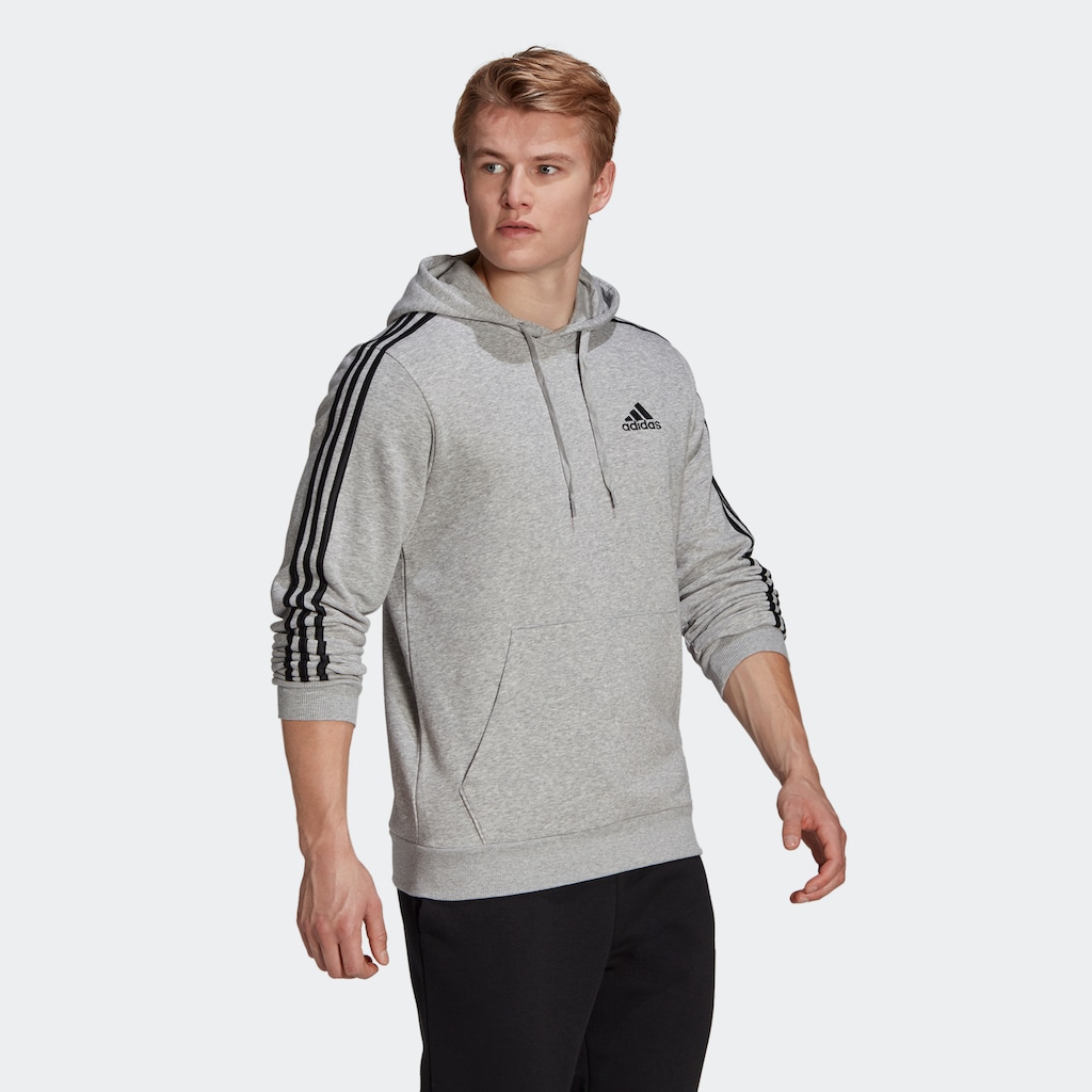 adidas Sportswear Kapuzensweatshirt »ESSENTIALS FLEECE 3STREIFEN HOODIE«