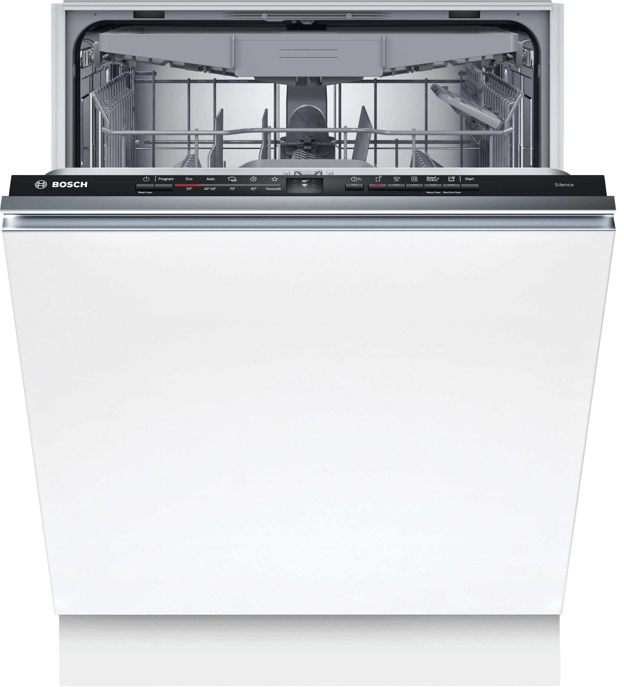 BOSCH vollintegrierbarer Geschirrspüler "SBV2HVX06E", B:59,8cm H:86,5cm T:55cm, weiß, Geschirrspüler, Extrem flexibles Beladen und Extra Dry für