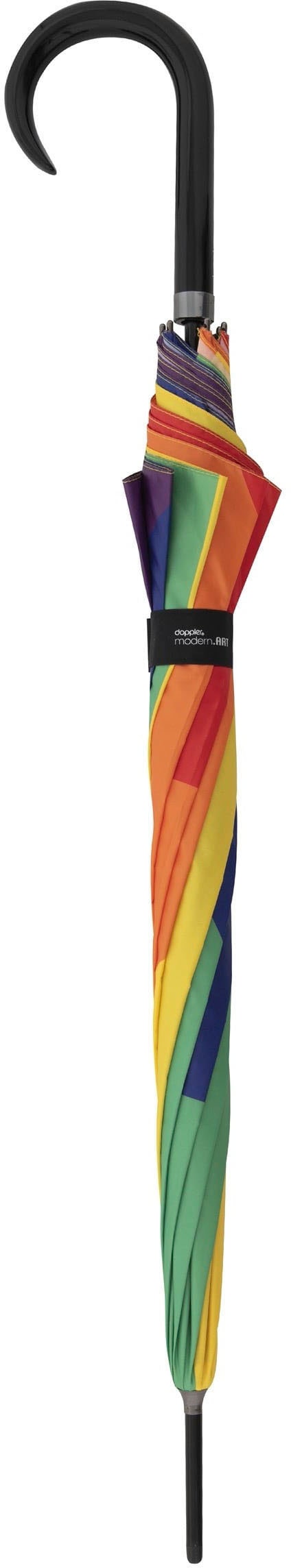 doppler® Stockregenschirm »modern.ART Lang | rainbow« AC kaufen online BAUR