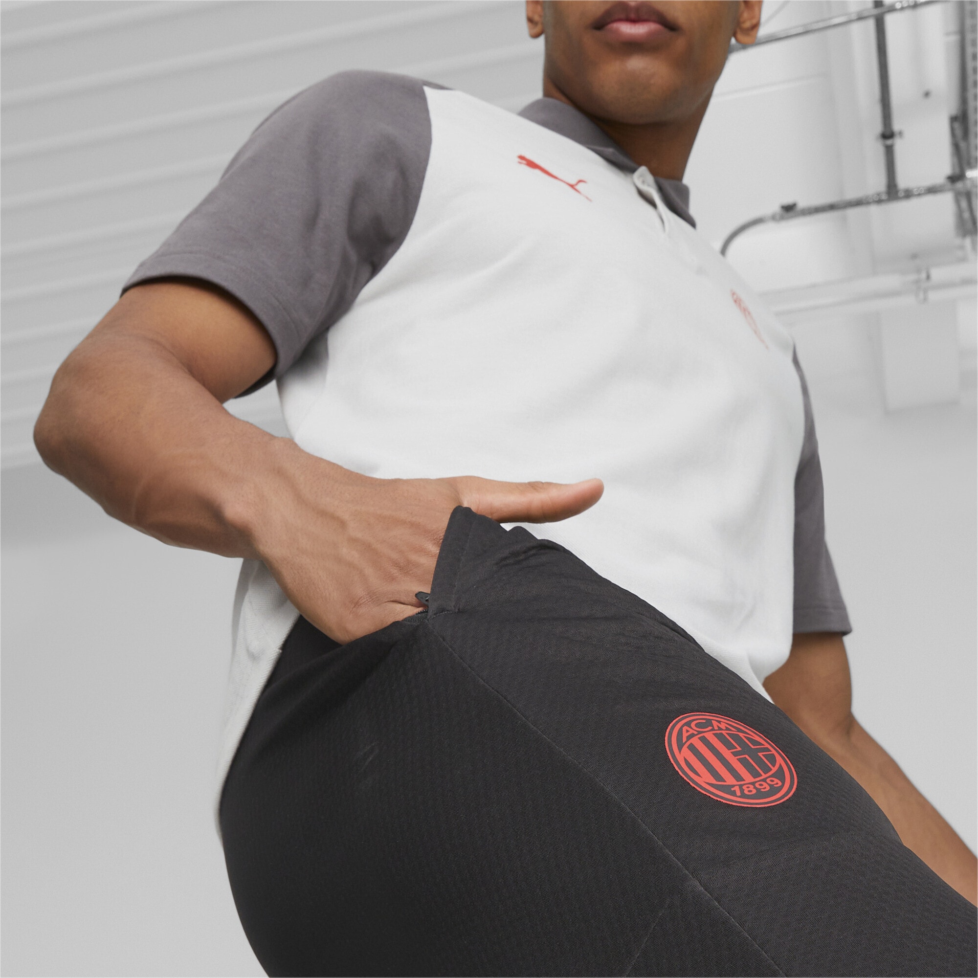 PUMA Sporthose »AC Milan Fußball-Trainingshose Herren«