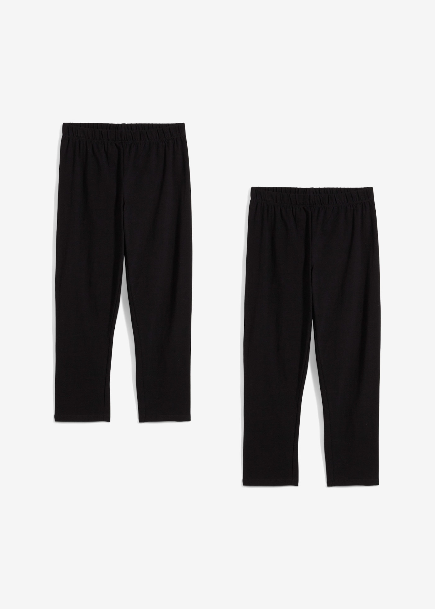 bonprix Caprileggings  aus Baumwoll-Mix, Skinny Fit, Capri-Länge, im 2er-Pack