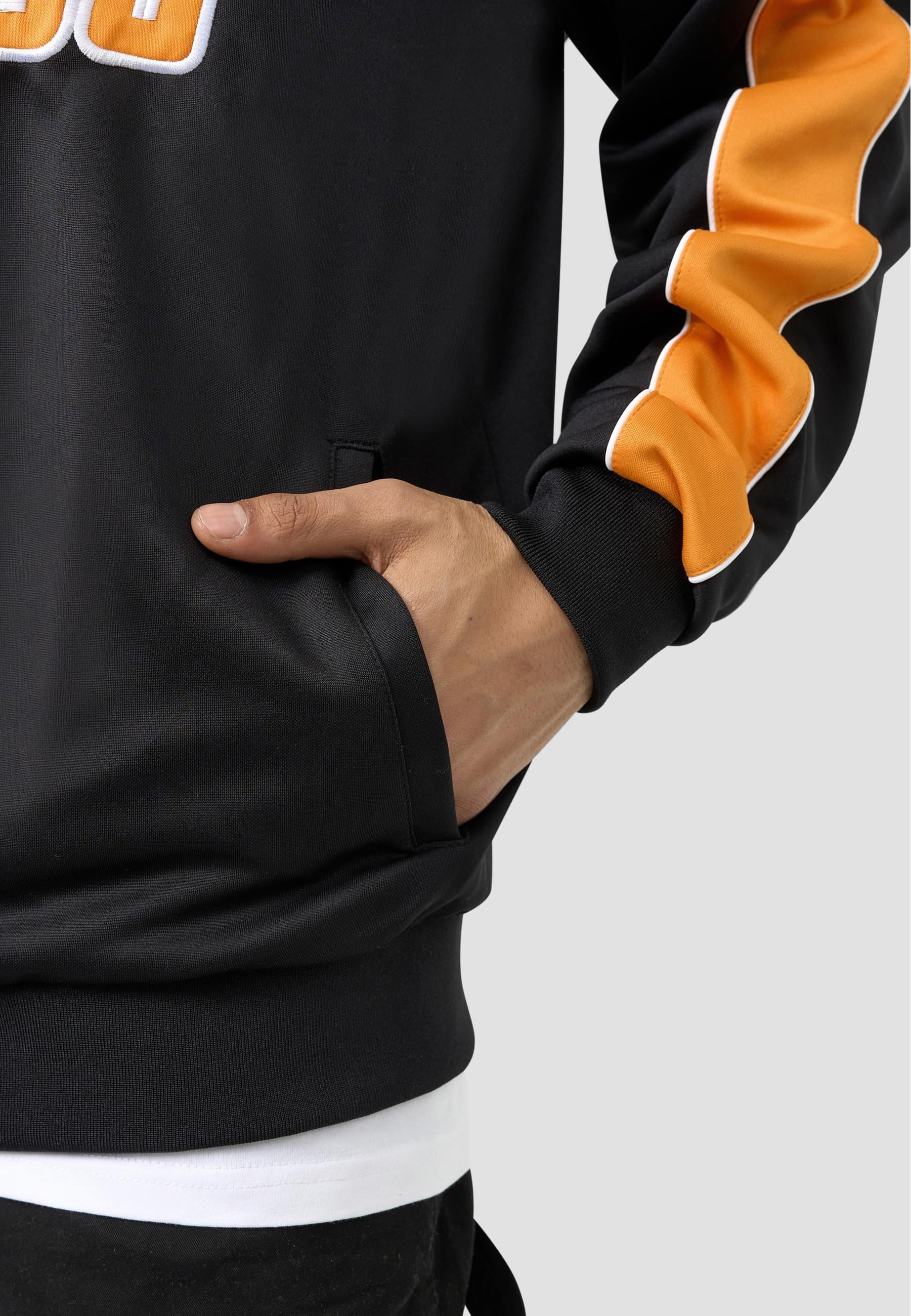 Fubu Allwetterjacke »Fubu Herren FM213-002-1 Varsity Track Jacket« 1 Stk. tlg. ohne Kapuze