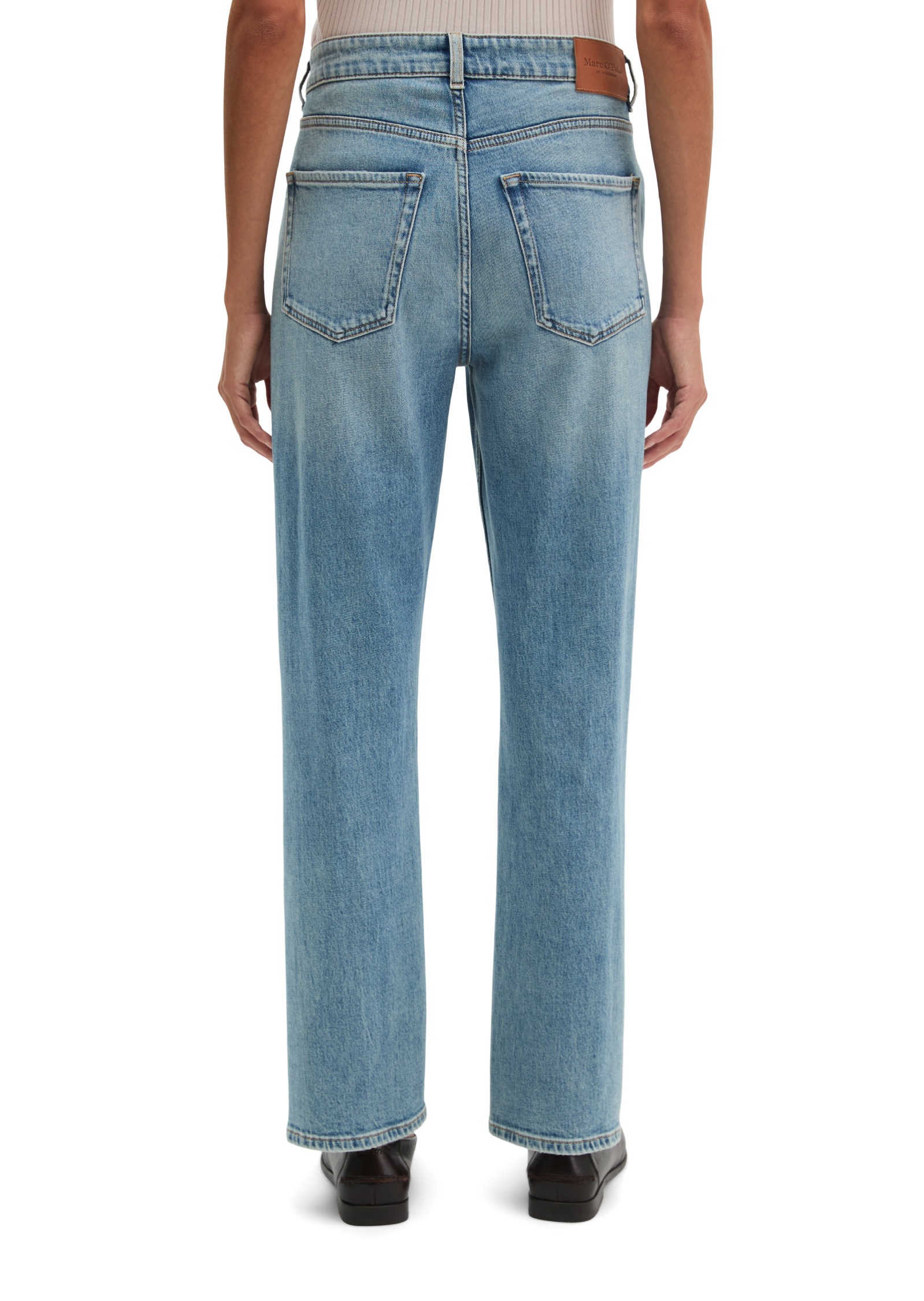 Marc O'Polo Straight-Jeans »aus Bio-Baumwolle-Stretch«