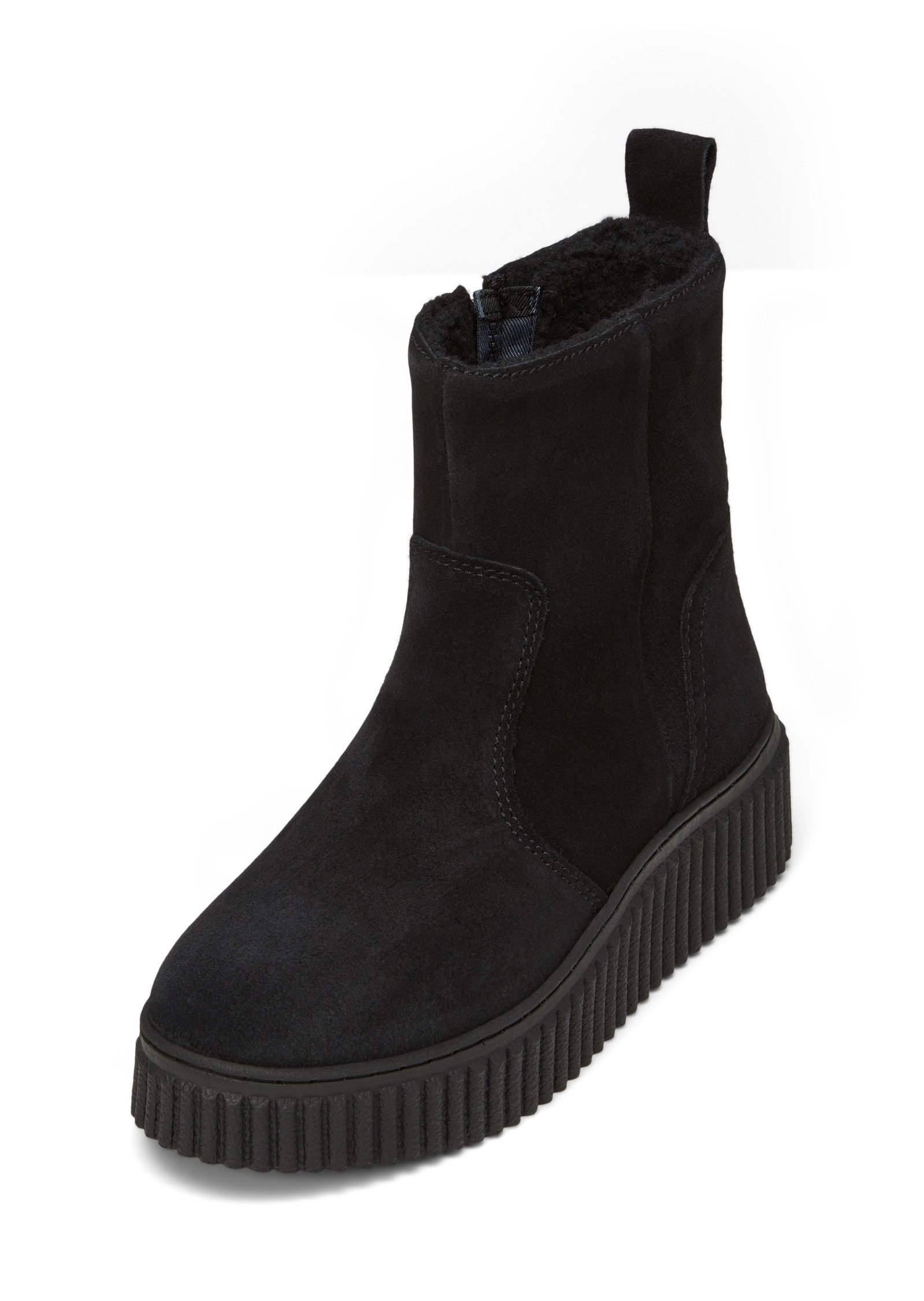 Stiefelette »mit flauschigem Warmfutter«