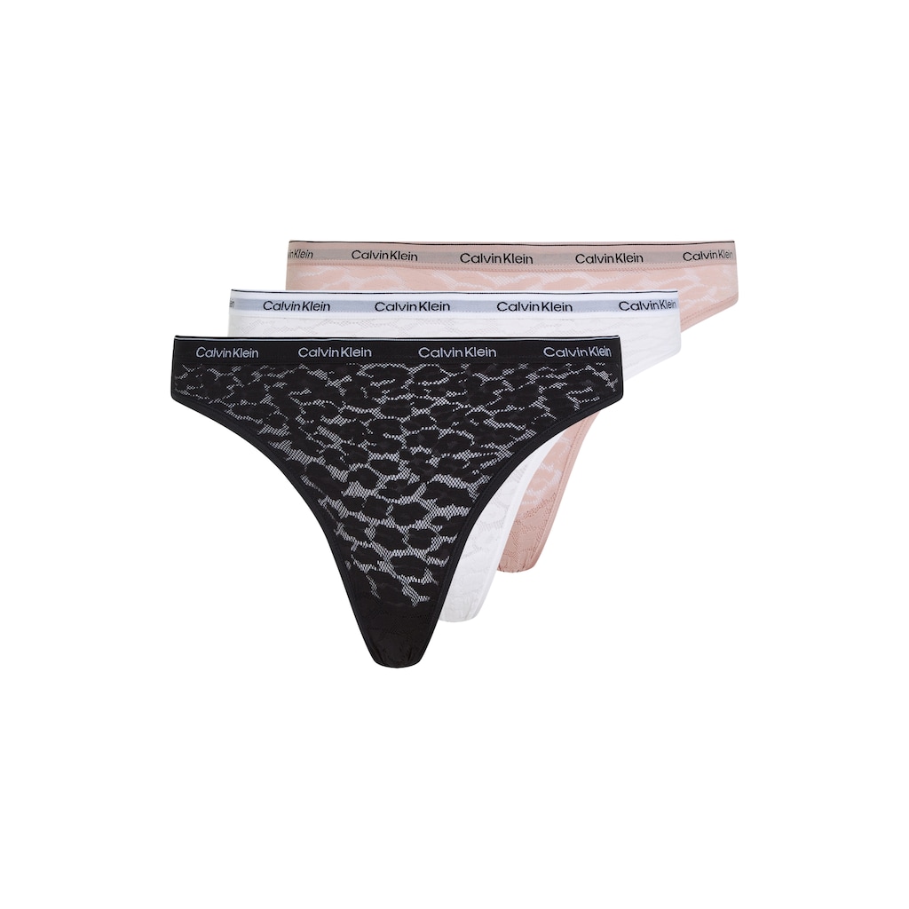 Calvin Klein Underwear Bikinislip »BIKINI 3PK«, (Packung, 3 St., 3er-Pack)