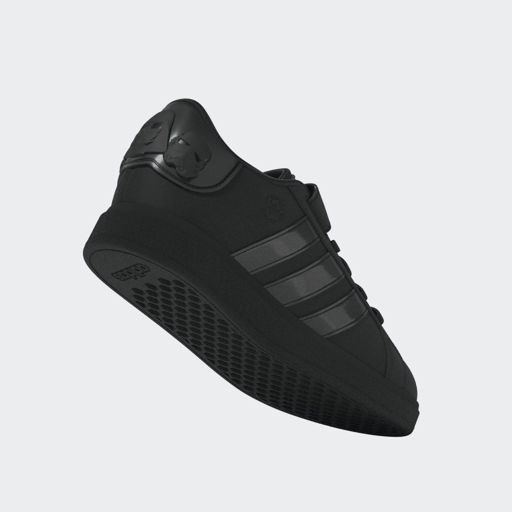 adidas Sportswear Sneaker »ADIDAS STAR WARS GRAND COURT 2.0 KIDS SCHUH«, Design auf den Spuren des adidas Superstar