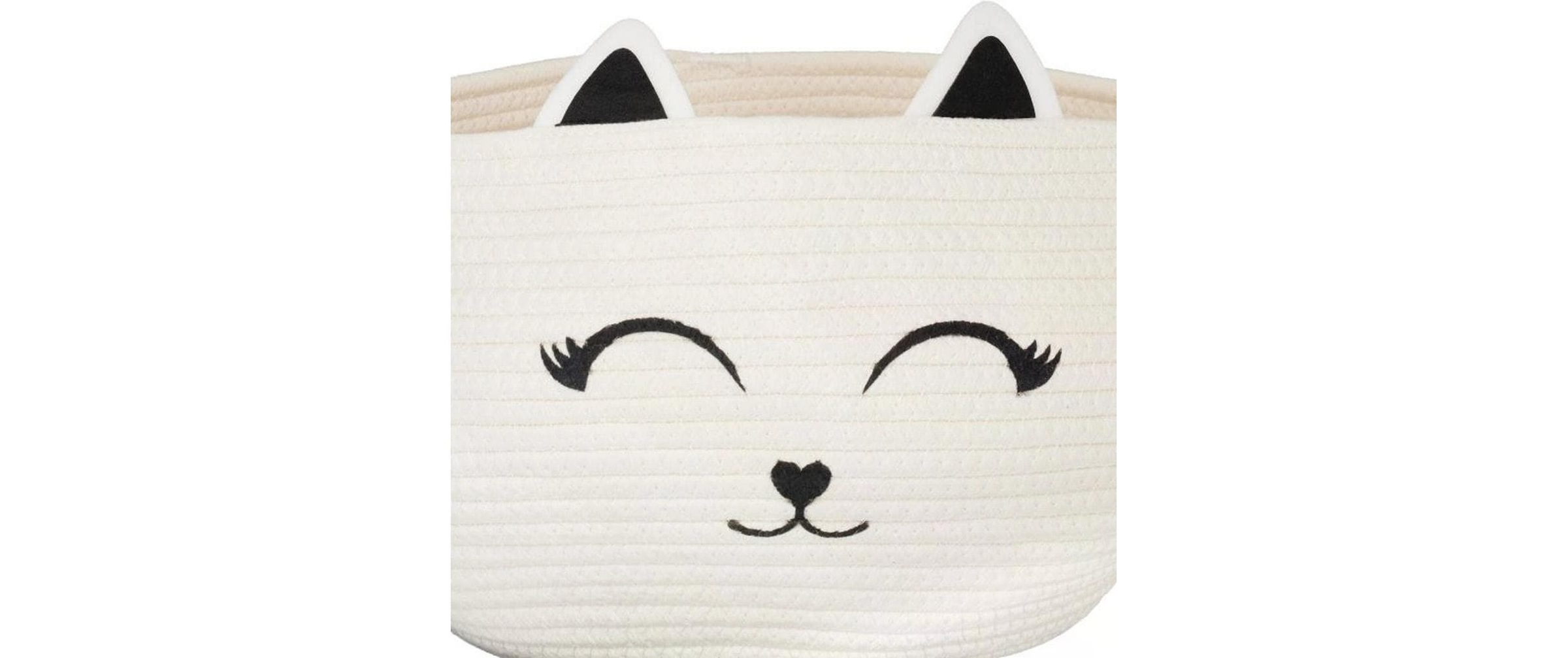 relaxdays Aufbewahrungskorb »Filz Katze«