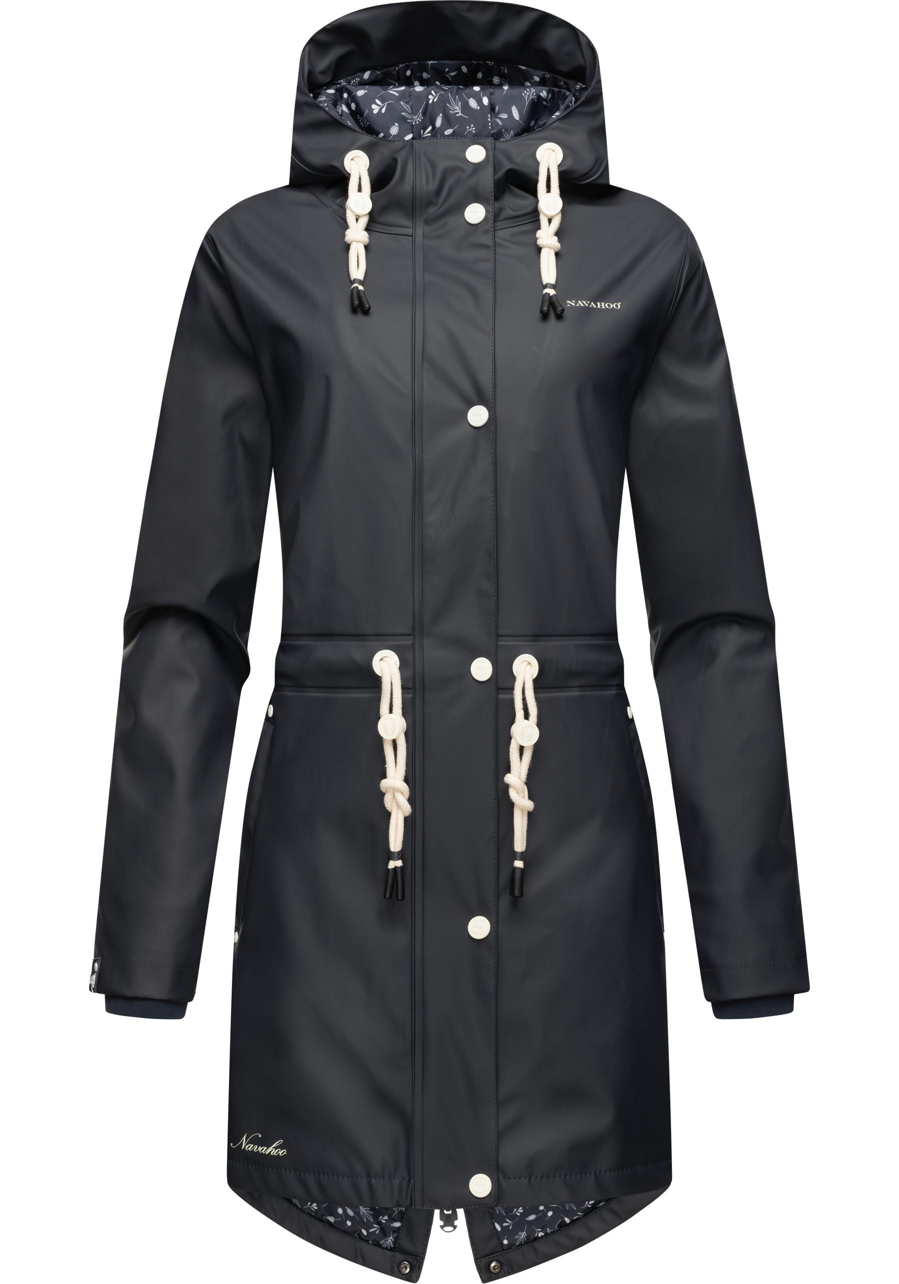 Navahoo Regenjacke "Flower of Ocean", mit Kapuze, Wasserdichter Damen Outdo günstig online kaufen