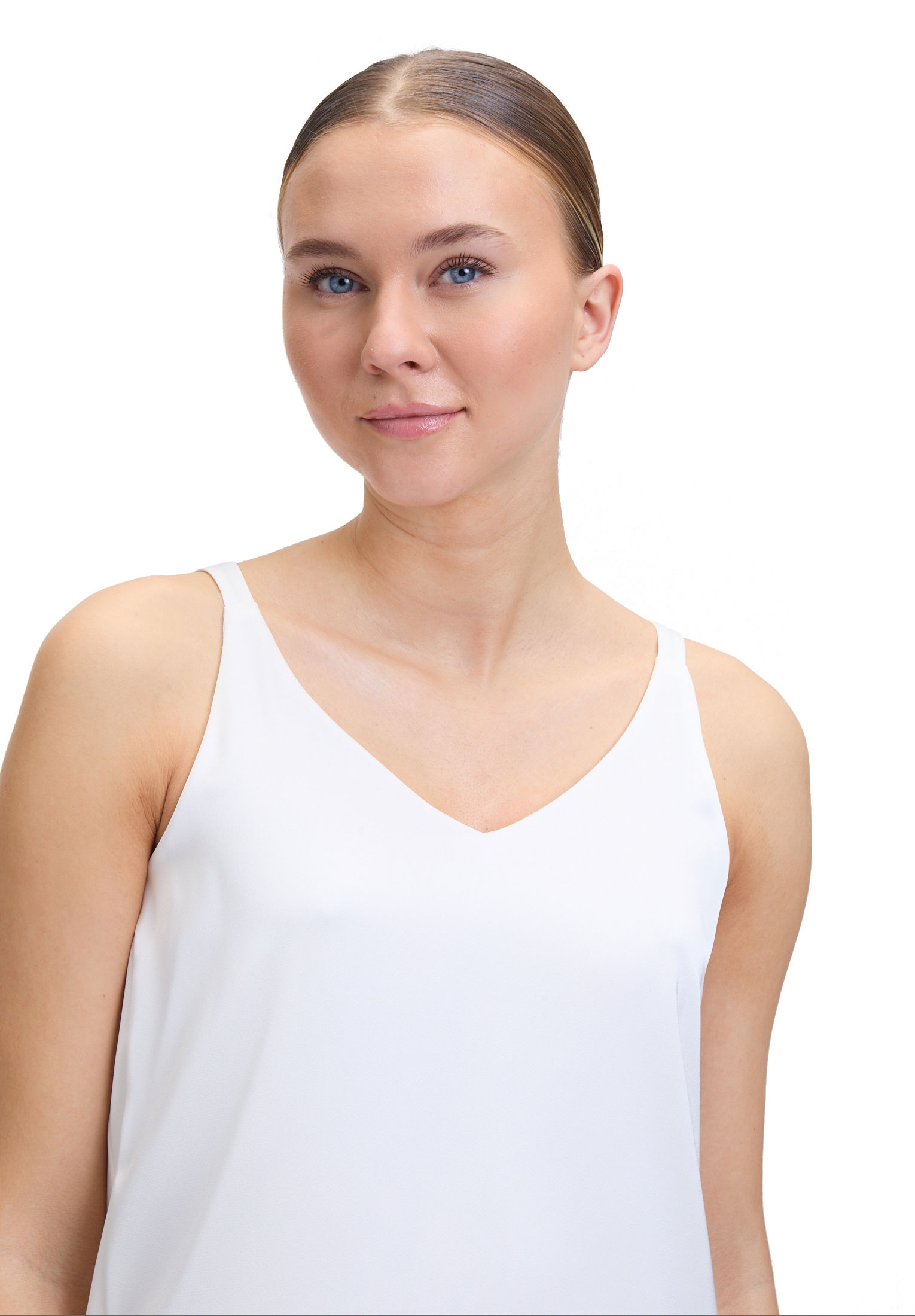 Vera Mont Satinbluse »Vera Mont Satin-Bluse mit V-Ausschnitt«