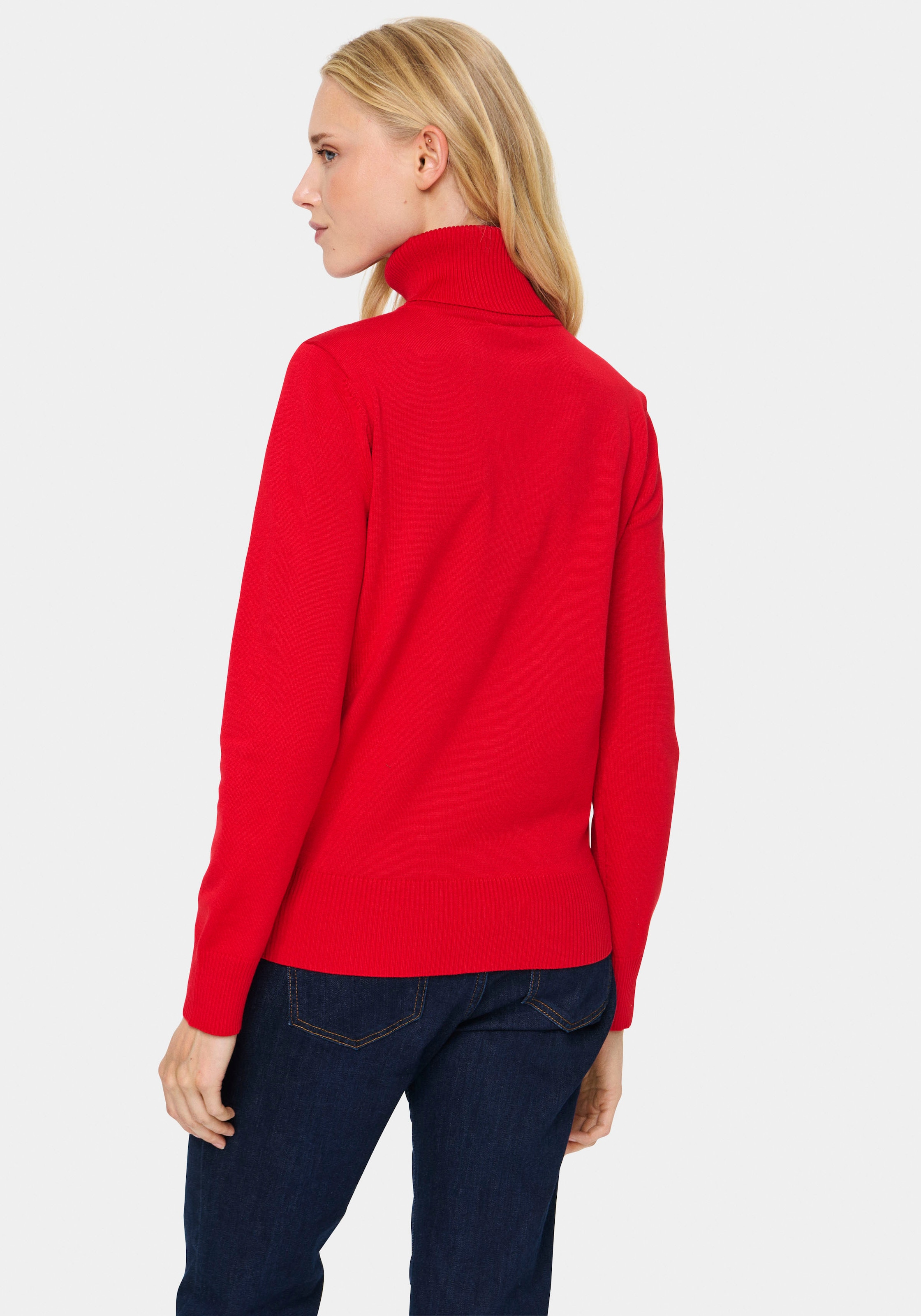Saint Tropez Rollkragenpullover »J2046, MilaSZ Rollneck«