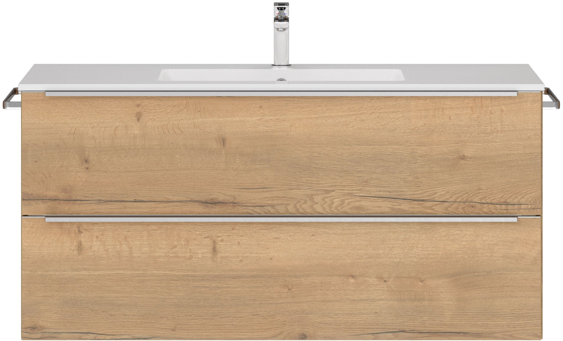 nobilia Waschtisch-Set "Levere" vormontiert, mit Soft-Close, 1 Stk. tlg.