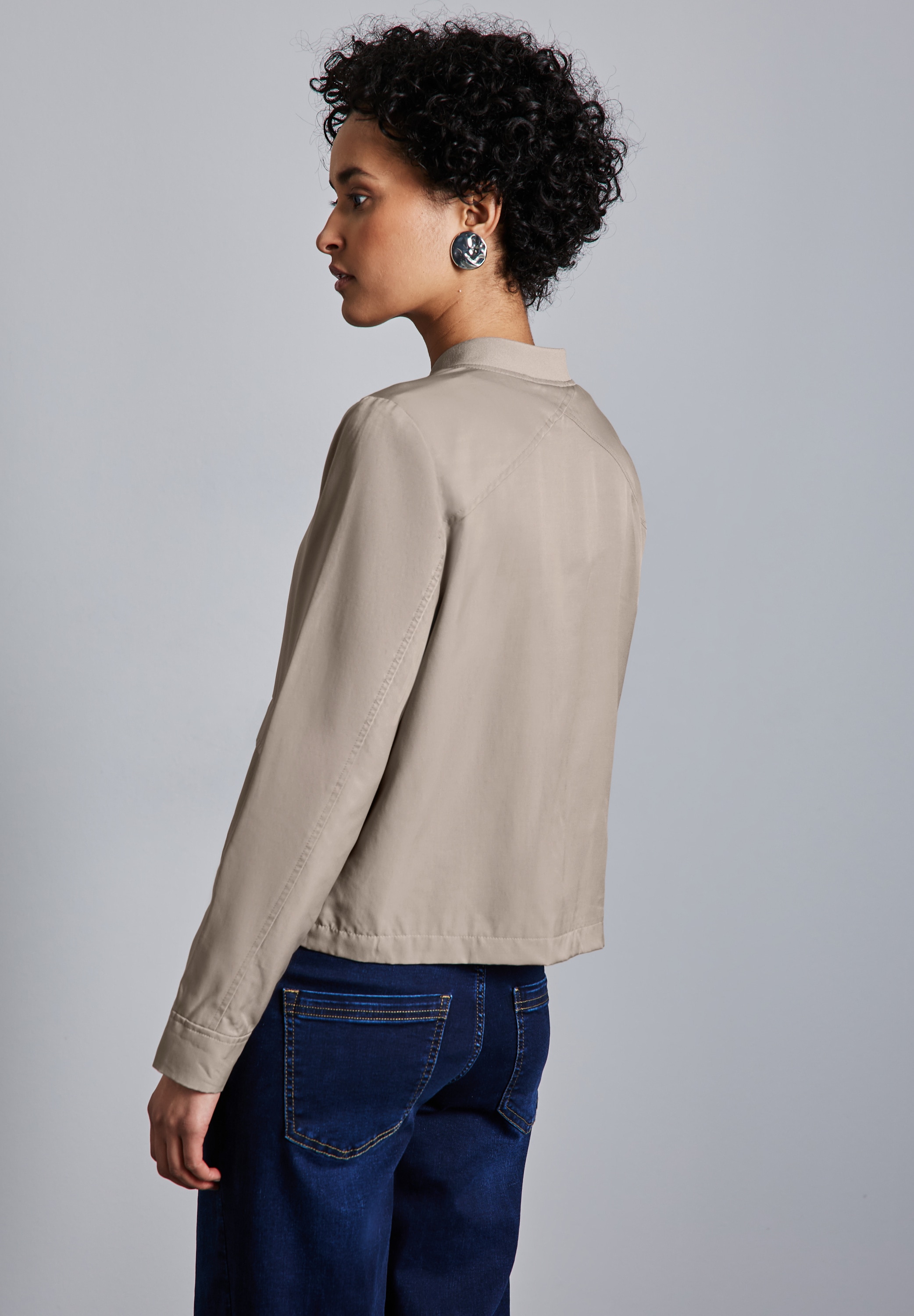 STREET ONE Blouson, ohne Kapuze, aus softer Viskose
