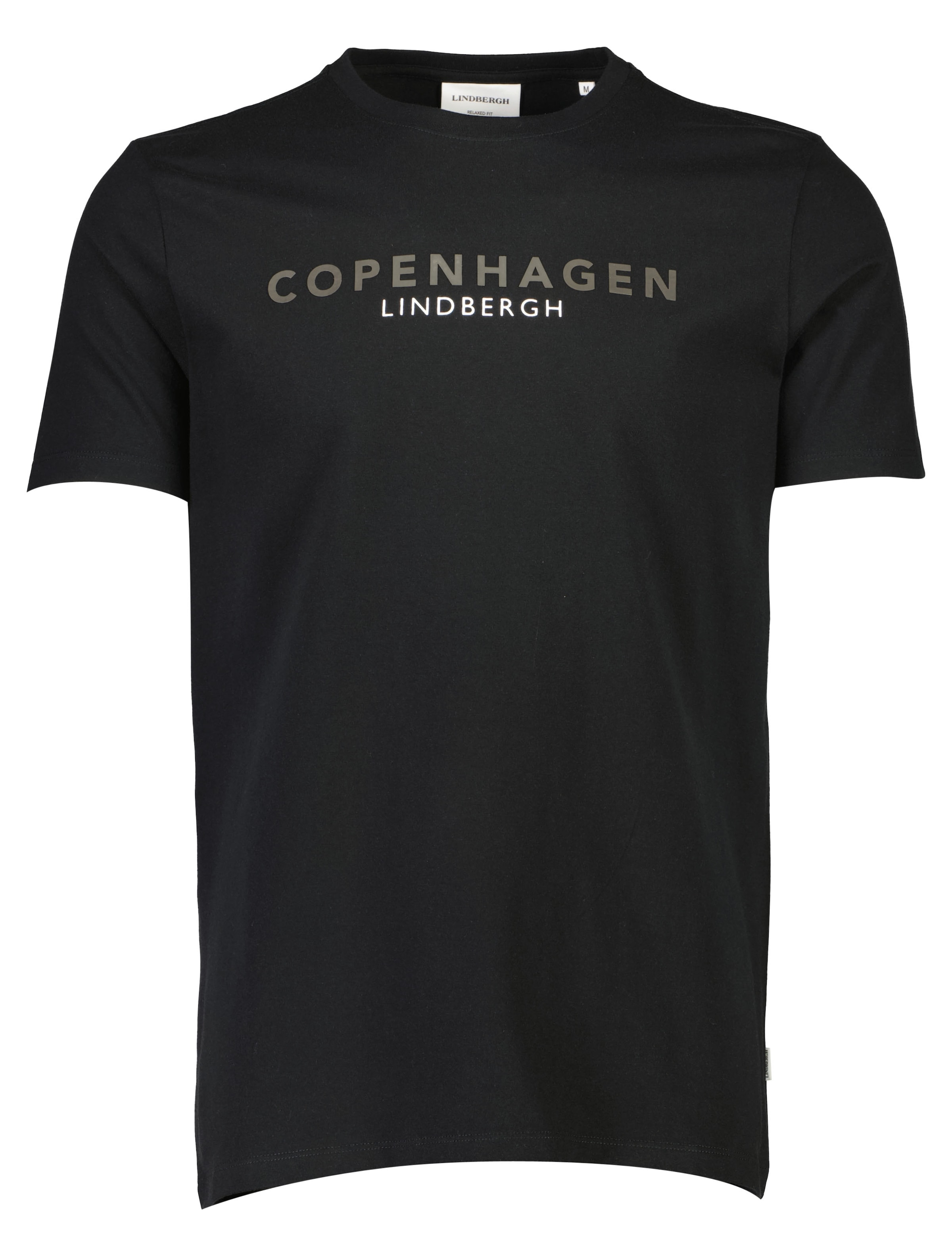LINDBERGH T-Shirt, mit Logo und Rundhalsausschnitt