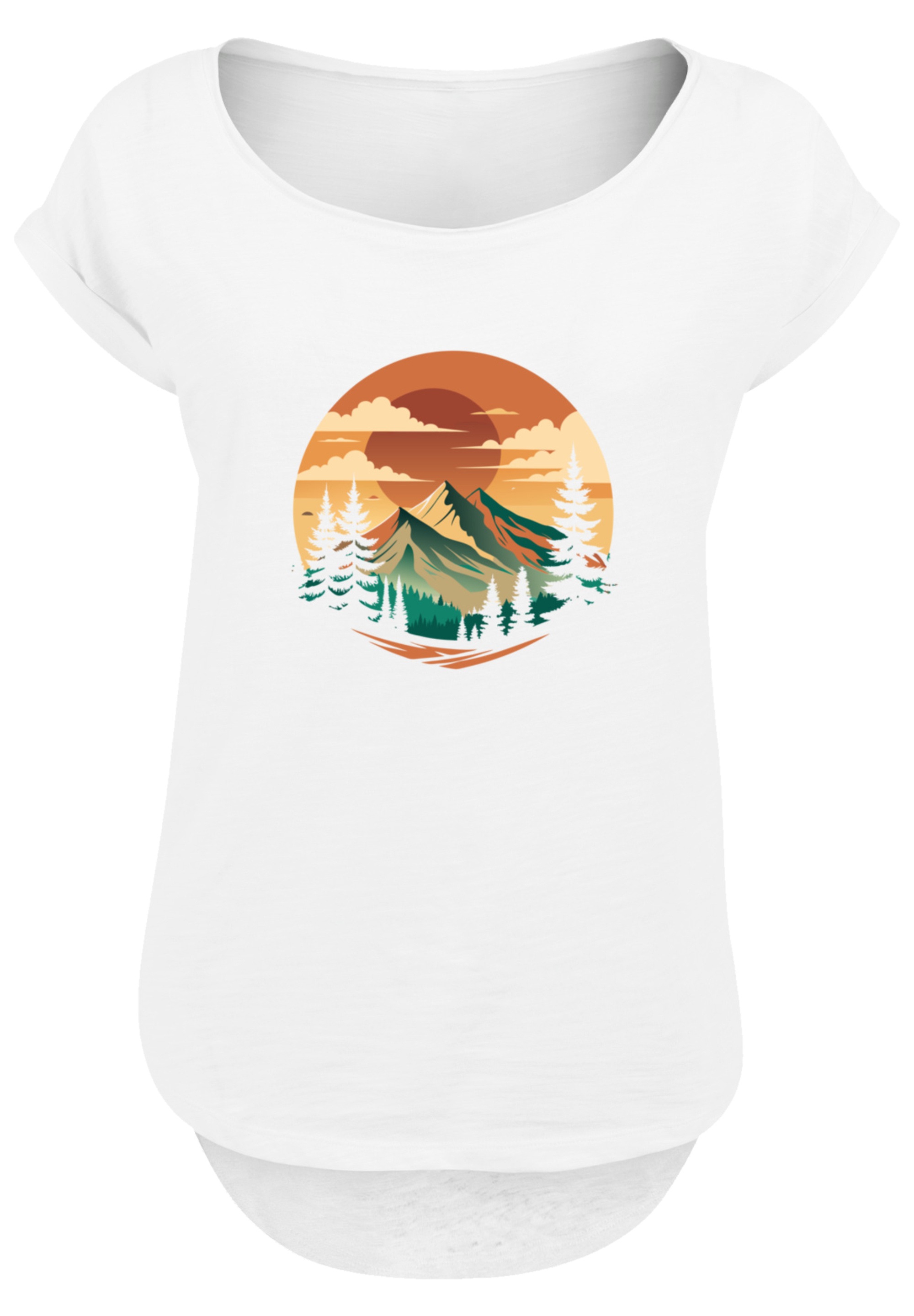 F4NT4STIC T-Shirt "Sonnenuntergang Berglandschaft" Premium Qualität günstig online kaufen