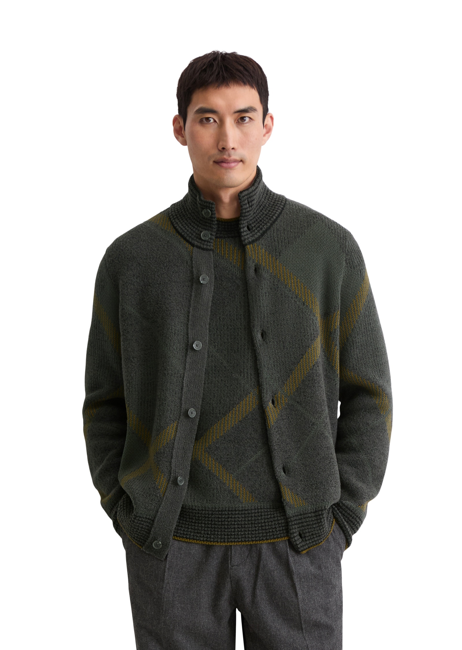 Marc OPolo Cardigan "mit Farb- und Strukturmix" günstig online kaufen