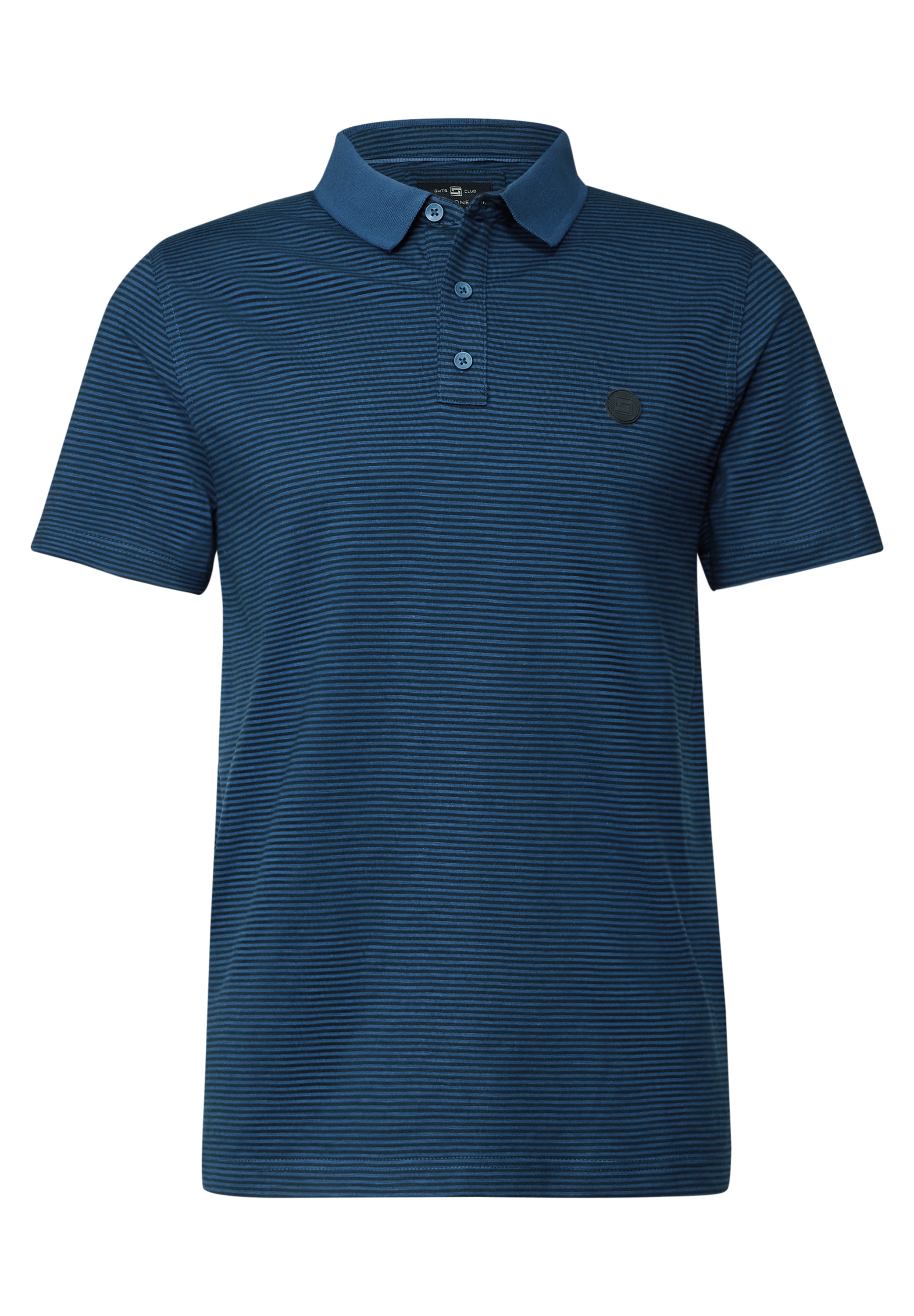 STREET ONE MEN Poloshirt, aus reiner Baumwolle