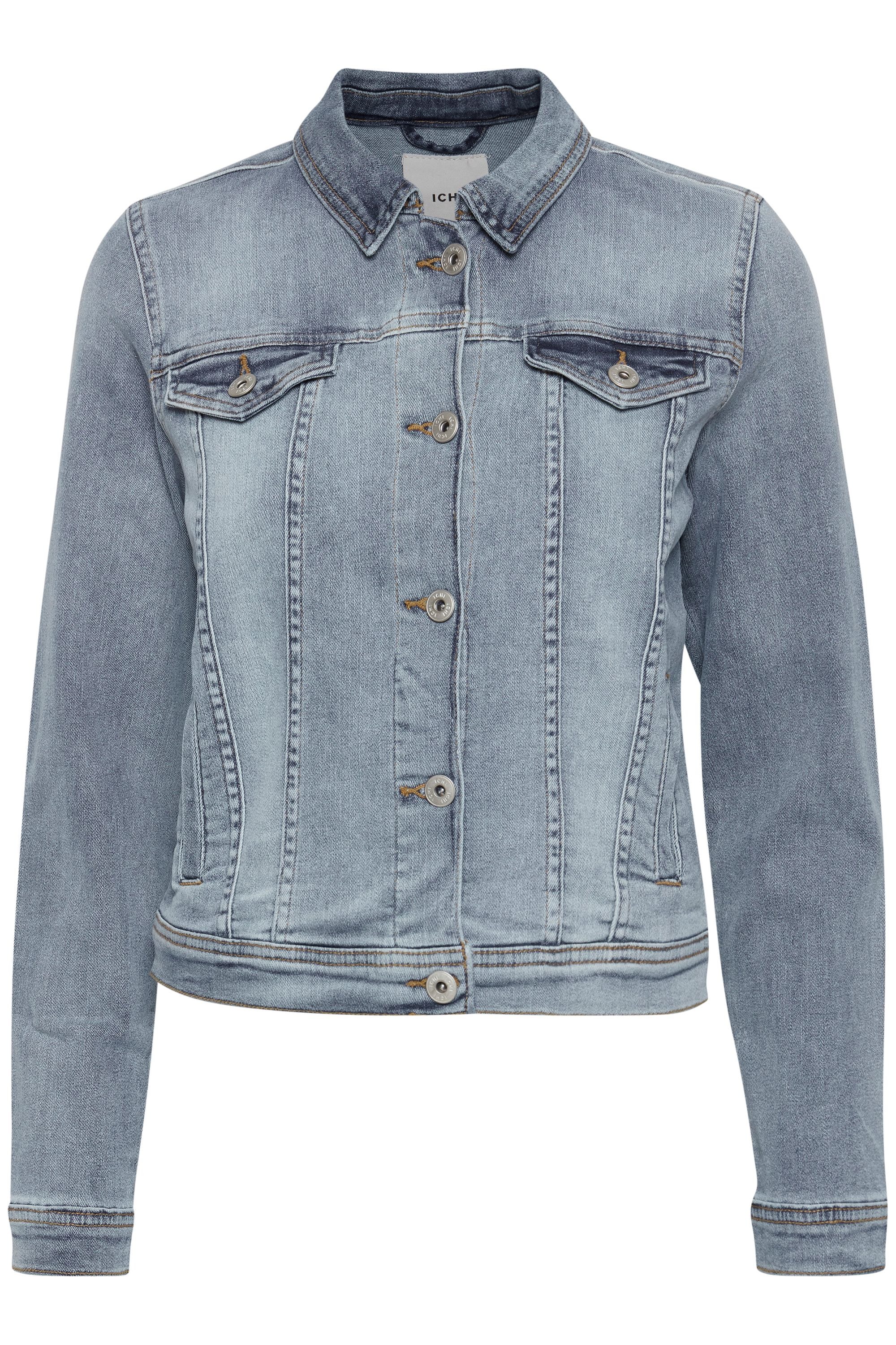 Jeansjacke »Jeansjacke IHStampe«, ohne Kapuze